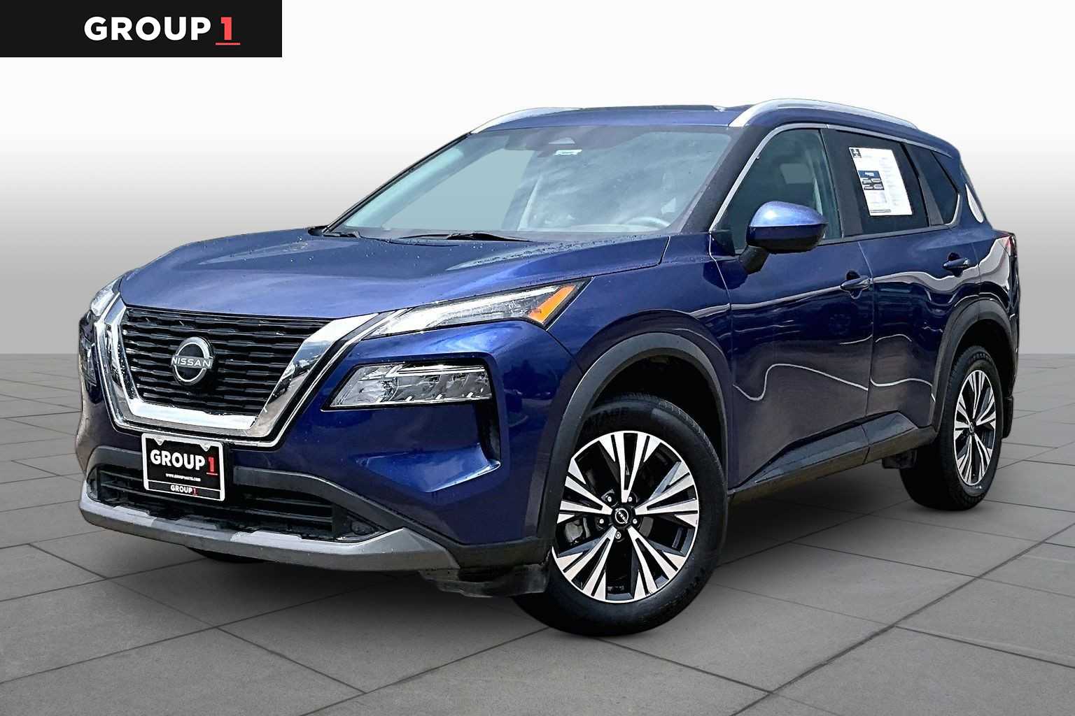 2023 Nissan Rogue SV Caspian Blue Metallic at Davis Chevrolet
