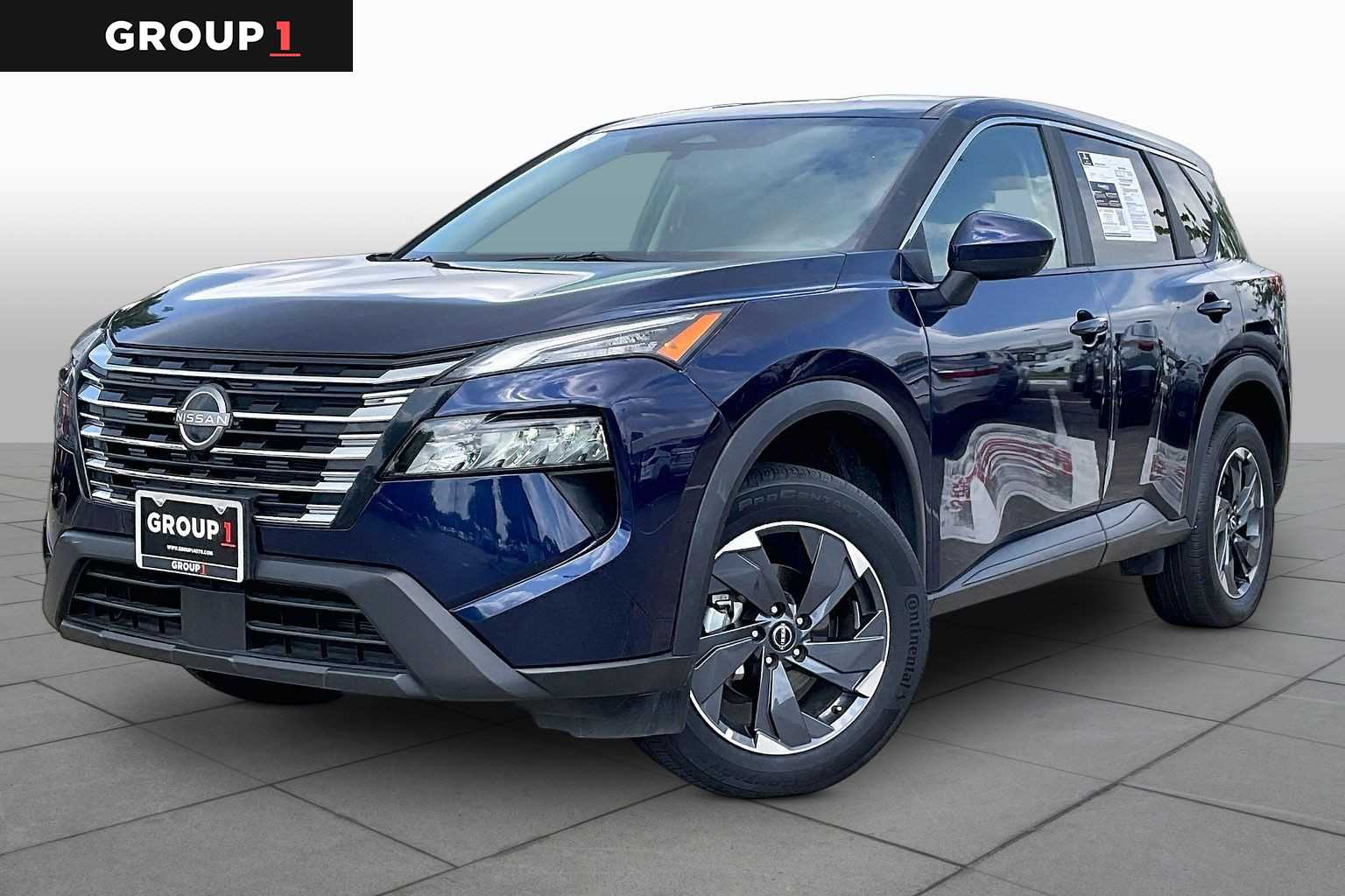 2025 Nissan Rogue SV Deep Ocean Blue Pearl at Sterling McCall Nissan