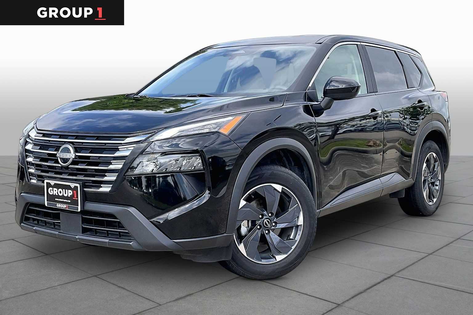 2024 Nissan Rogue SV Super Black at Sterling McCall Nissan
