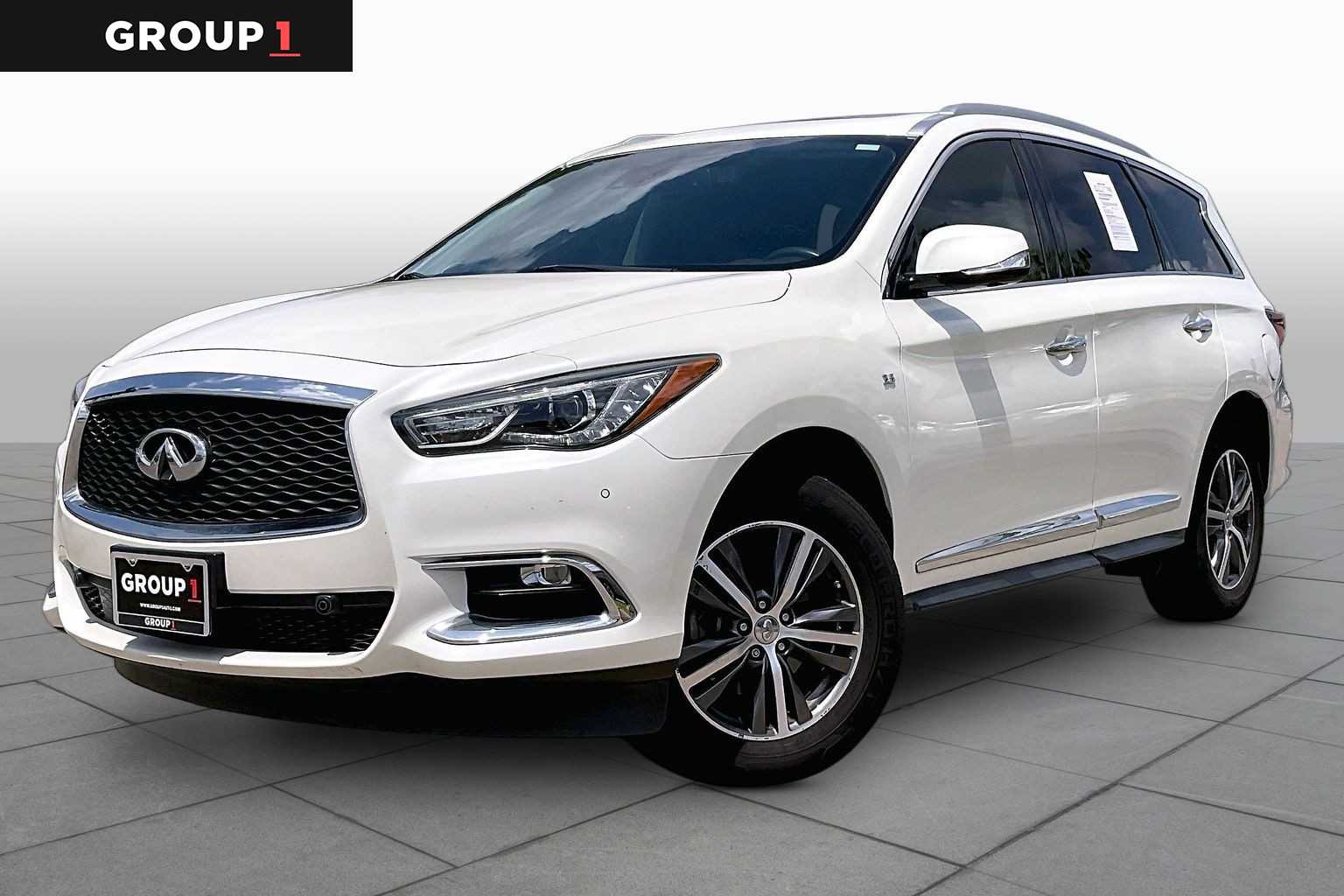 2019 INFINITI QX60 LUXE Majestic White at Lexus Southwest Houston