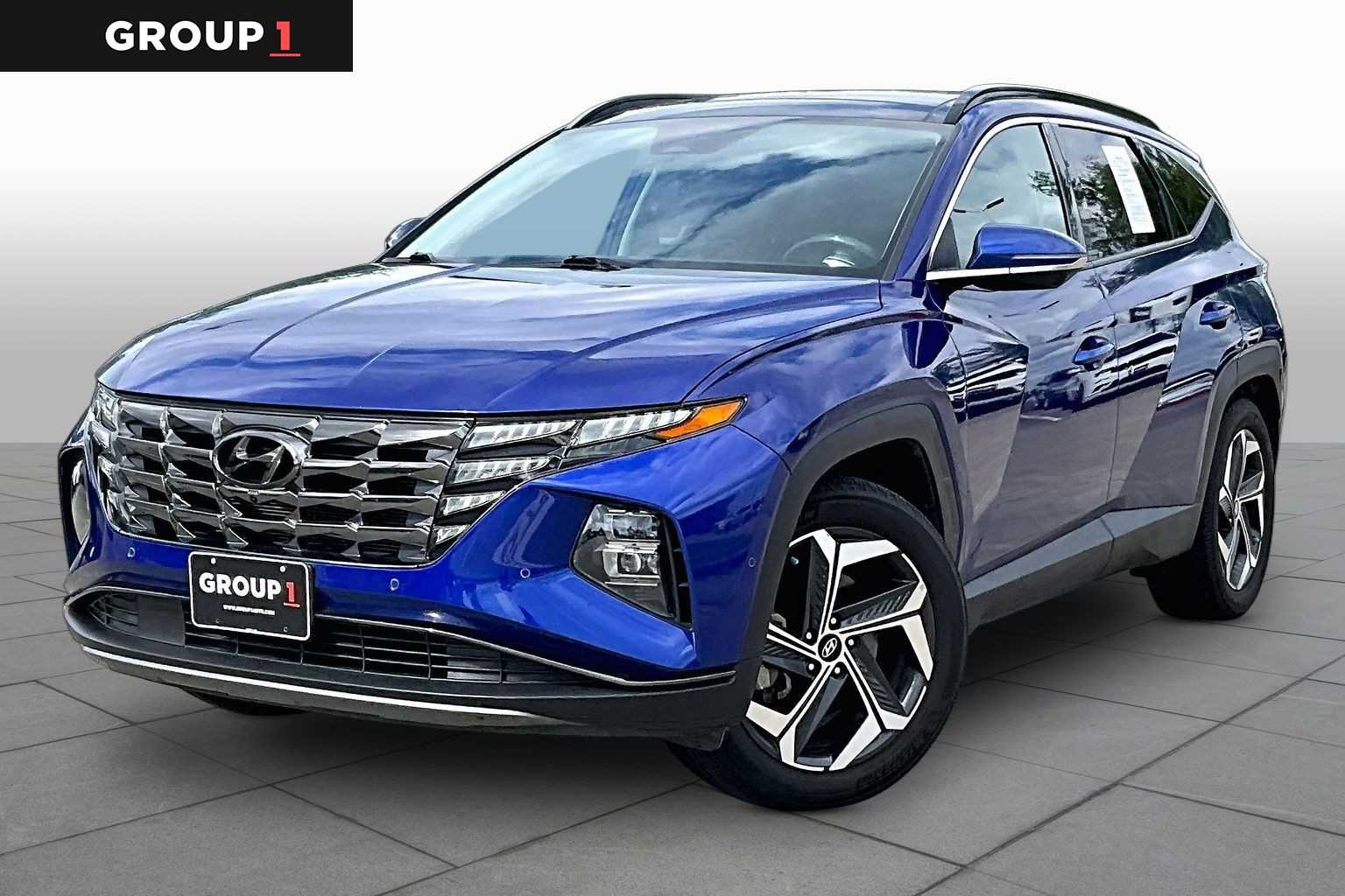 2023 Hyundai Tucson Limited Intense Blue at Tomball Ford