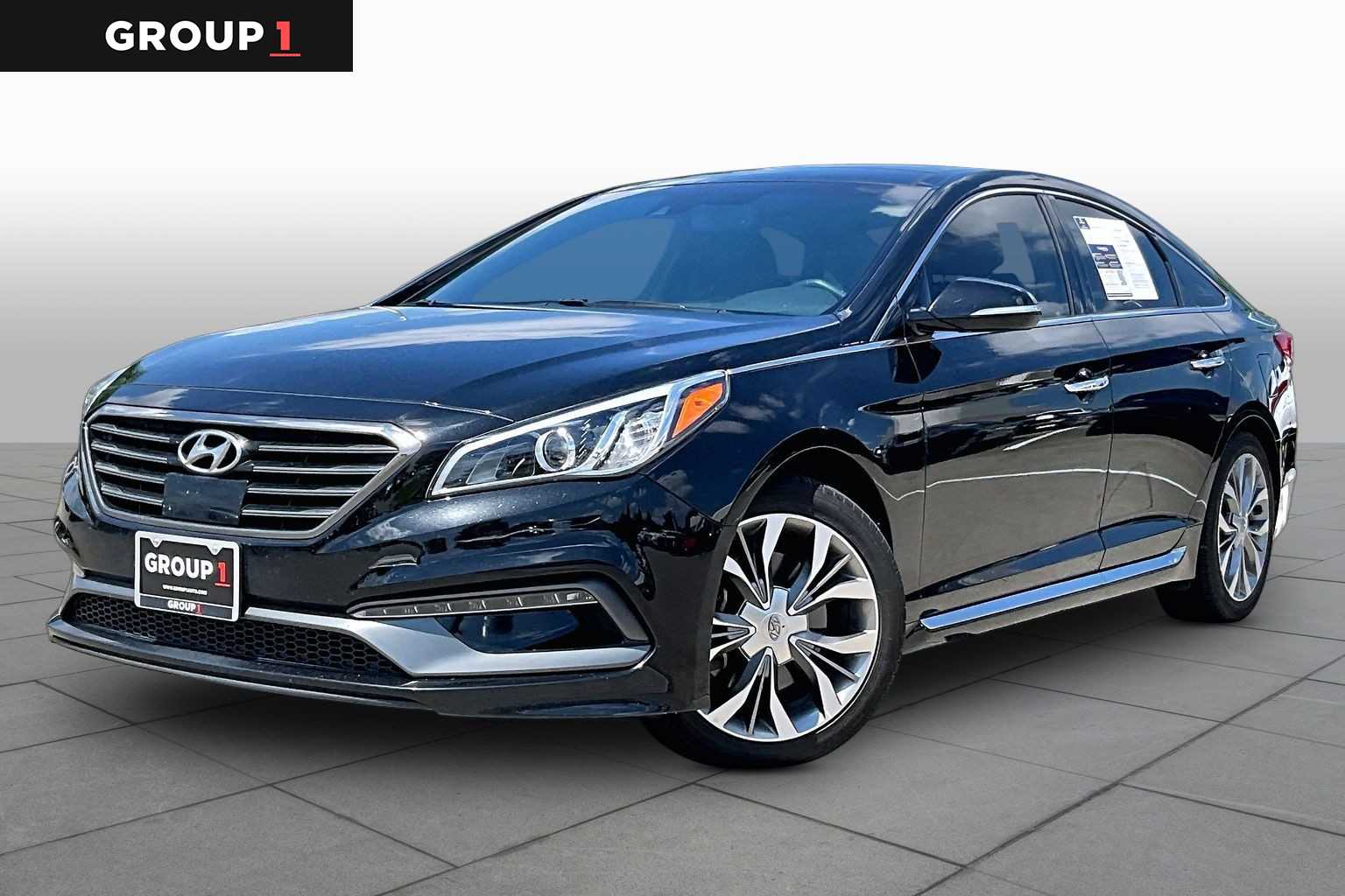 2015 Hyundai Sonata 2.0T Limited Phantom Black at HGreg Houston
