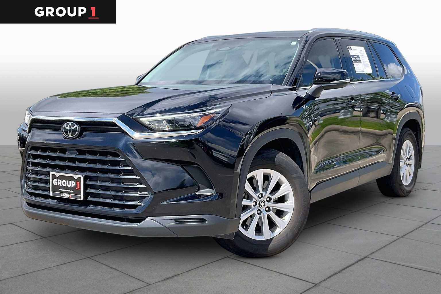 2024 Toyota Grand Highlander XLE Midnight Black Metallic at Group 1 Toyota Southwest