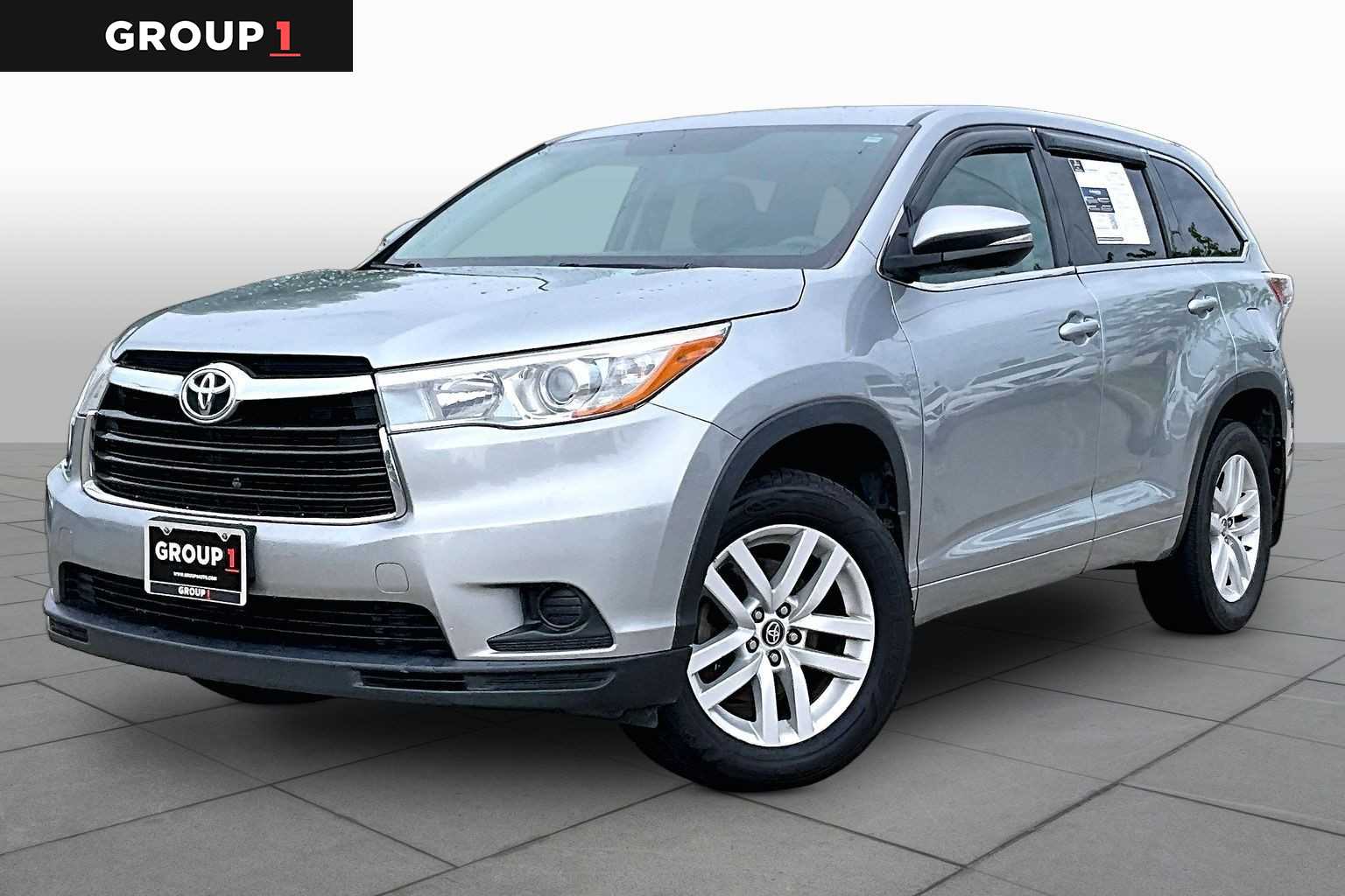 2016 Toyota Highlander LE Silver Sky Metallic at AutoNation Toyota Gulf Fwy