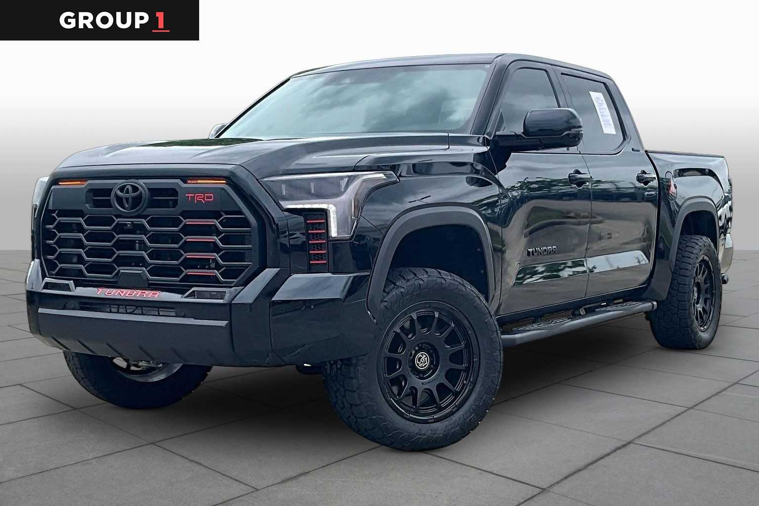 2025 Toyota Tundra Limited Midnight Black Metallic at Group 1 Toyota Southwest