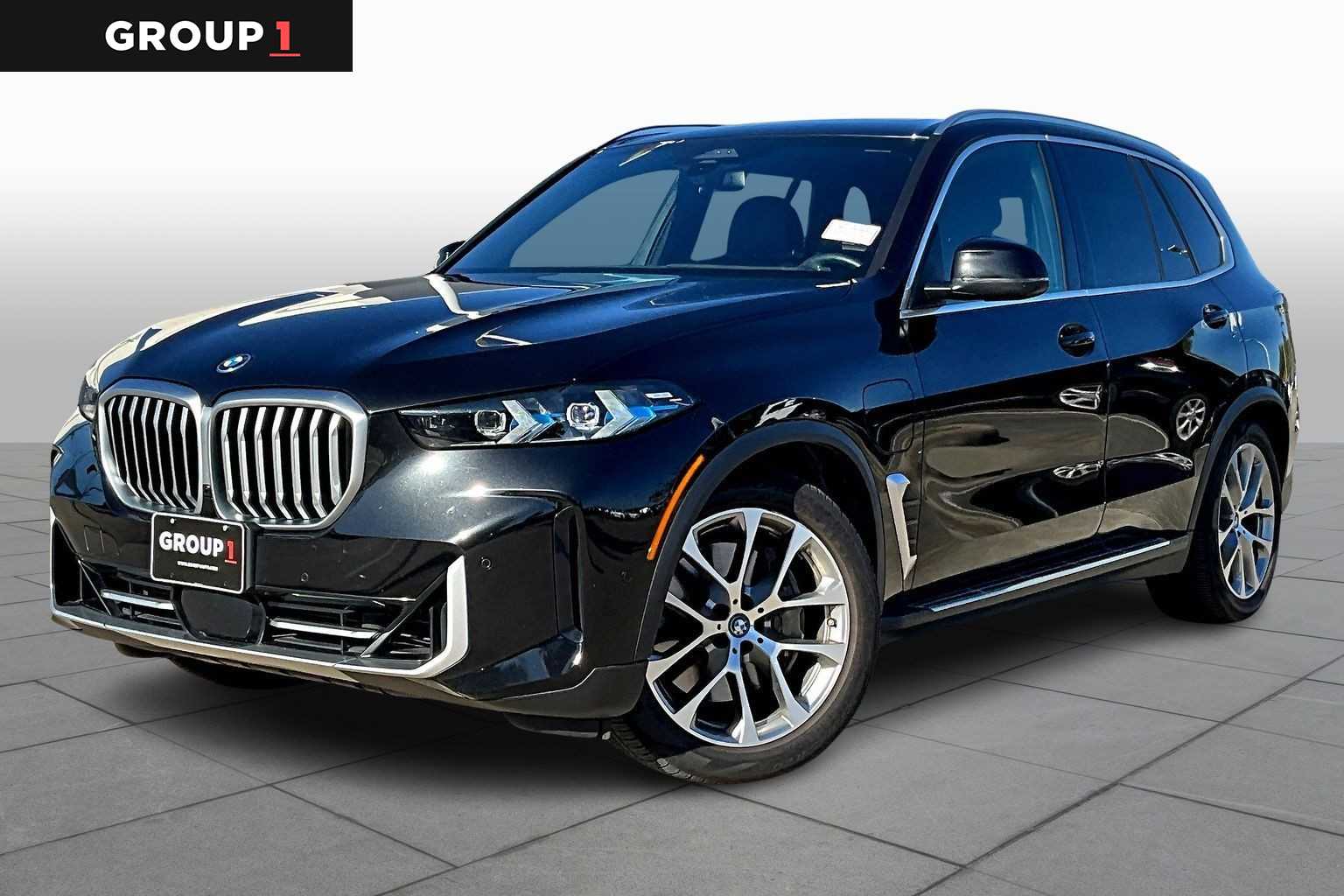 2025 BMW X5 xDrive50e Black Sapphire Metallic at Texan GMC Buick