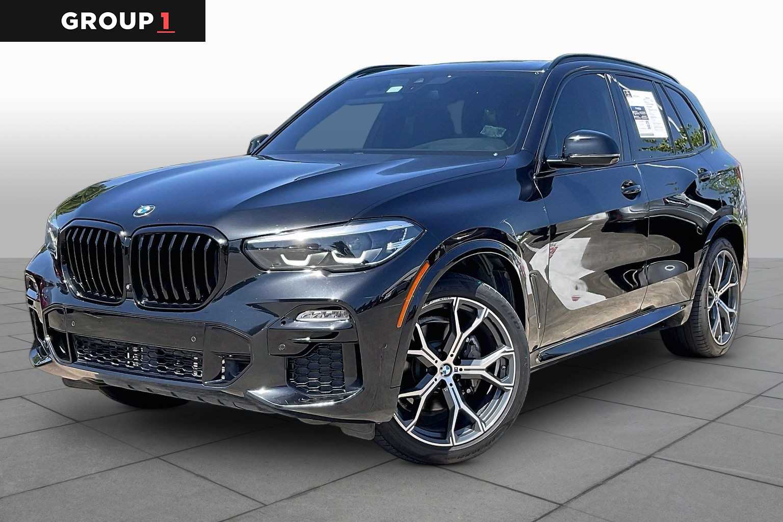 2021 BMW X5 sDrive40i sDrive40i Black Sapphire Metallic at Texan GMC Buick
