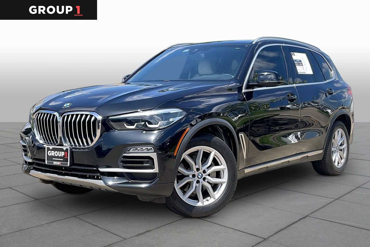 2019 BMW X5 xDrive40i xDrive40i Black Sapphire Metallic at Group 1 GMC Buick South