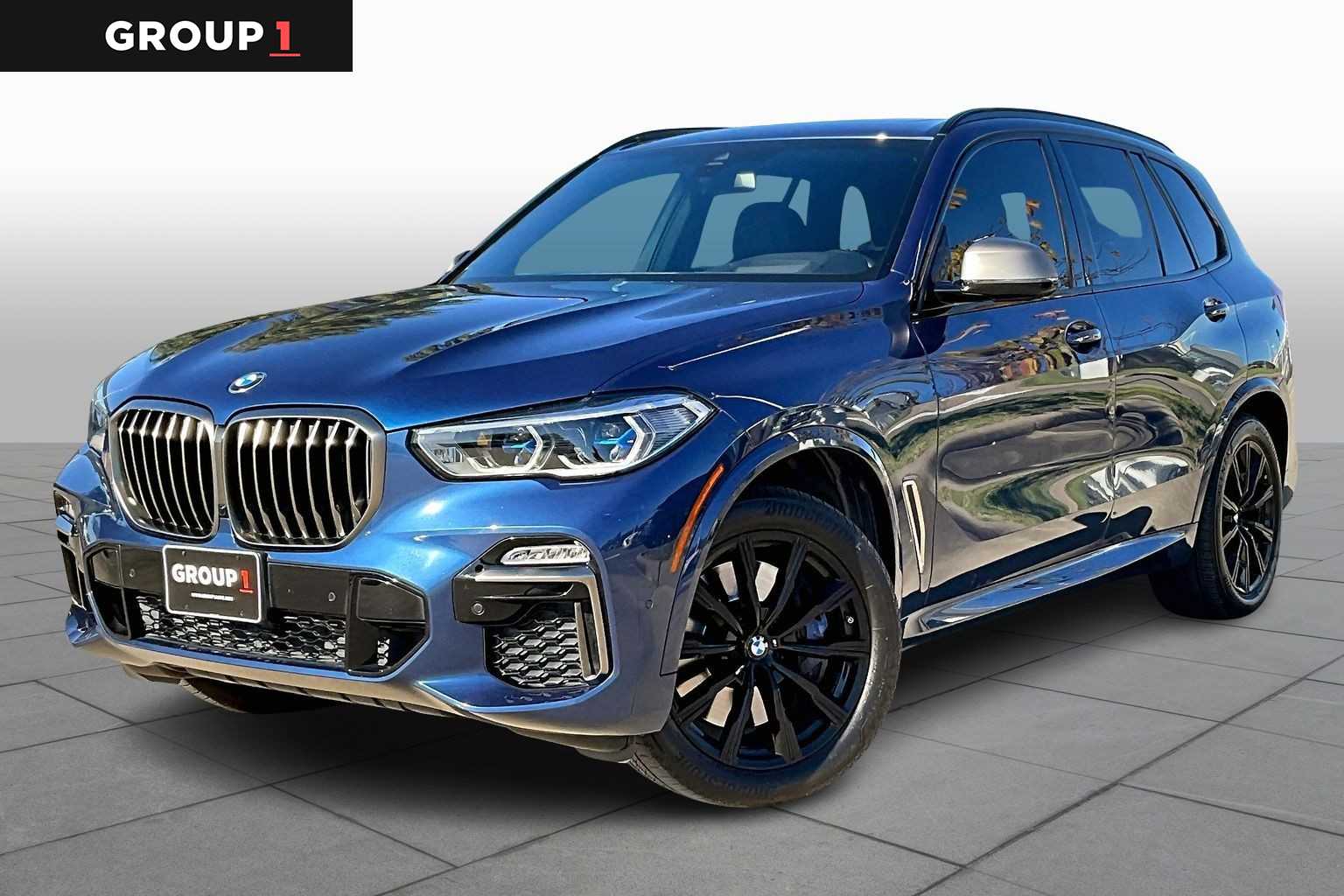 2021 BMW X5 M50i Phytonic Blue Metallic at AutoNation USA Houston
