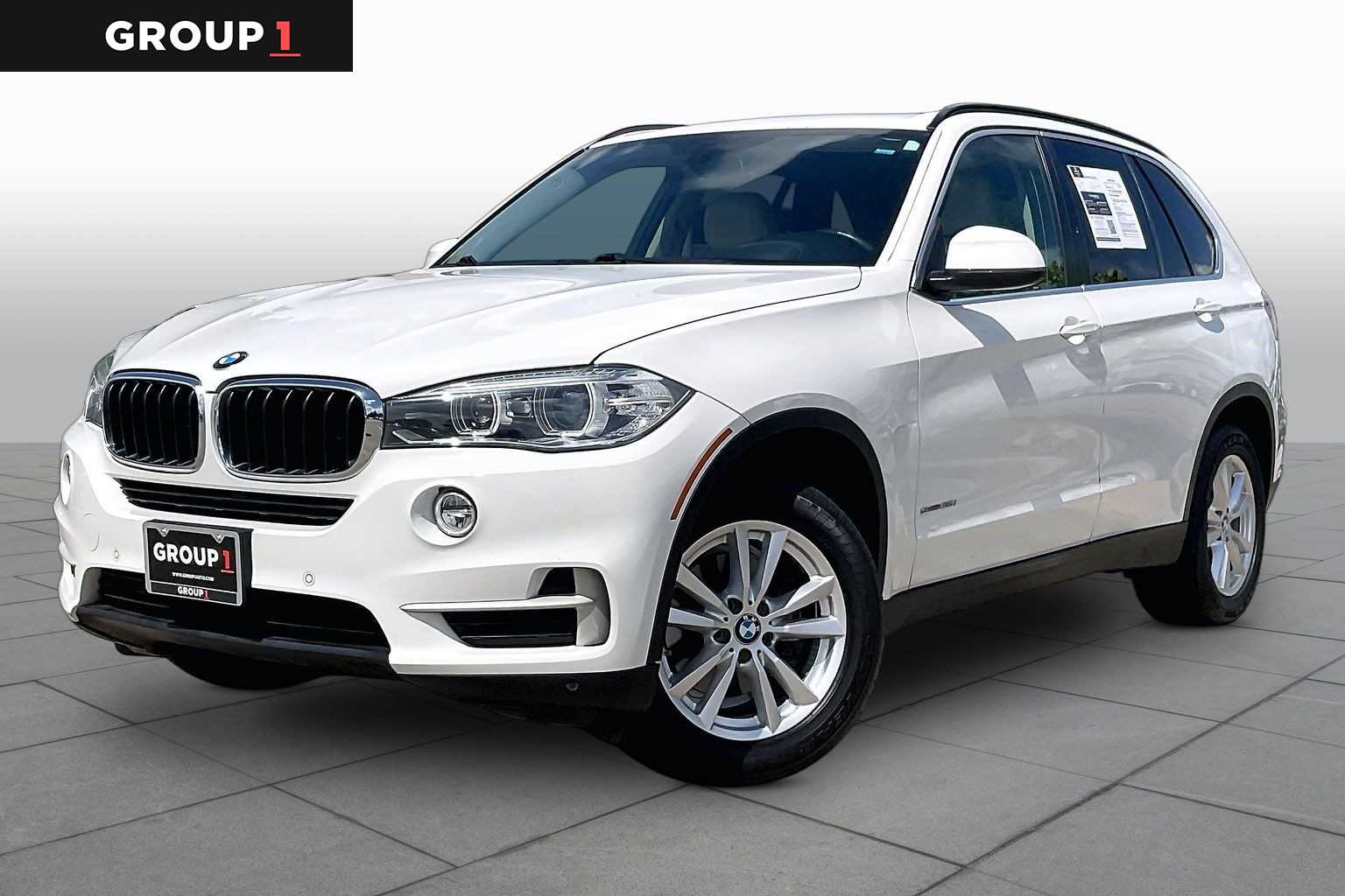2015 BMW X5 sDrive35i sDrive35i Alpine White at Beck & Masten Kia