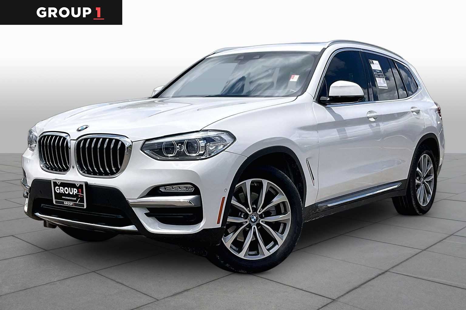 2019 BMW X3 sDrive30i sDrive30i Alpine White at Lexus Southwest Houston