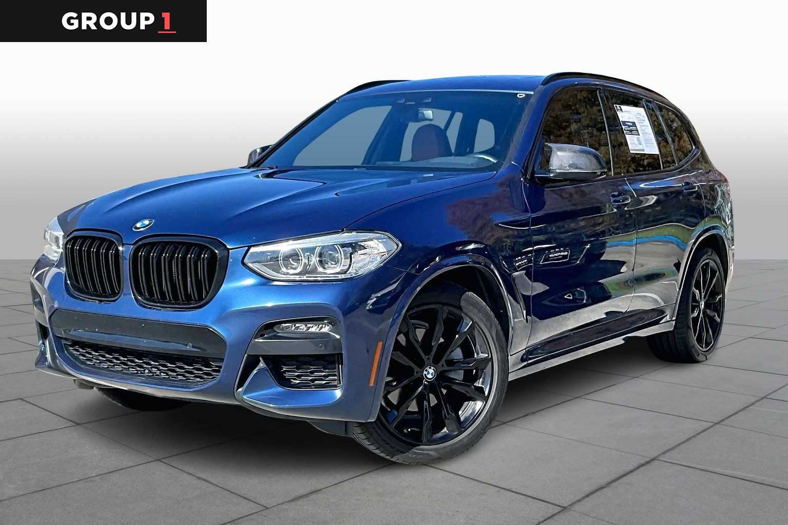 2020 BMW X3 sDrive30i Phytonic Blue Metallic at AutoNation Chrysler Jeep Dodge Ram Spring