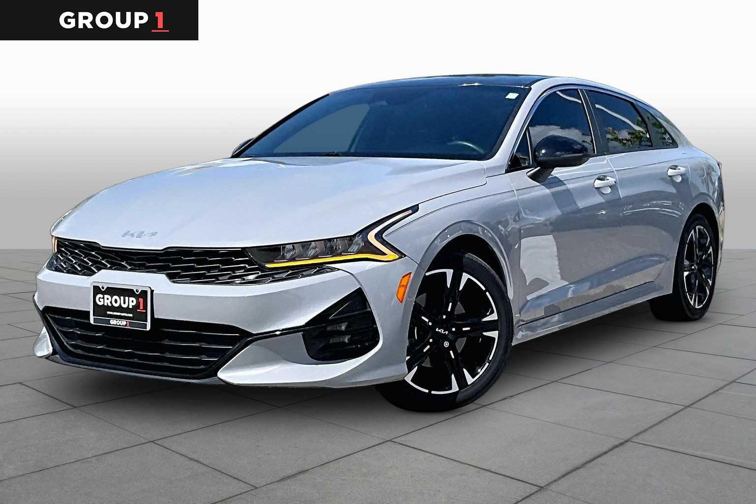 2022 Kia K5 GT-Line Wolf Gray at Beck & Masten Kia