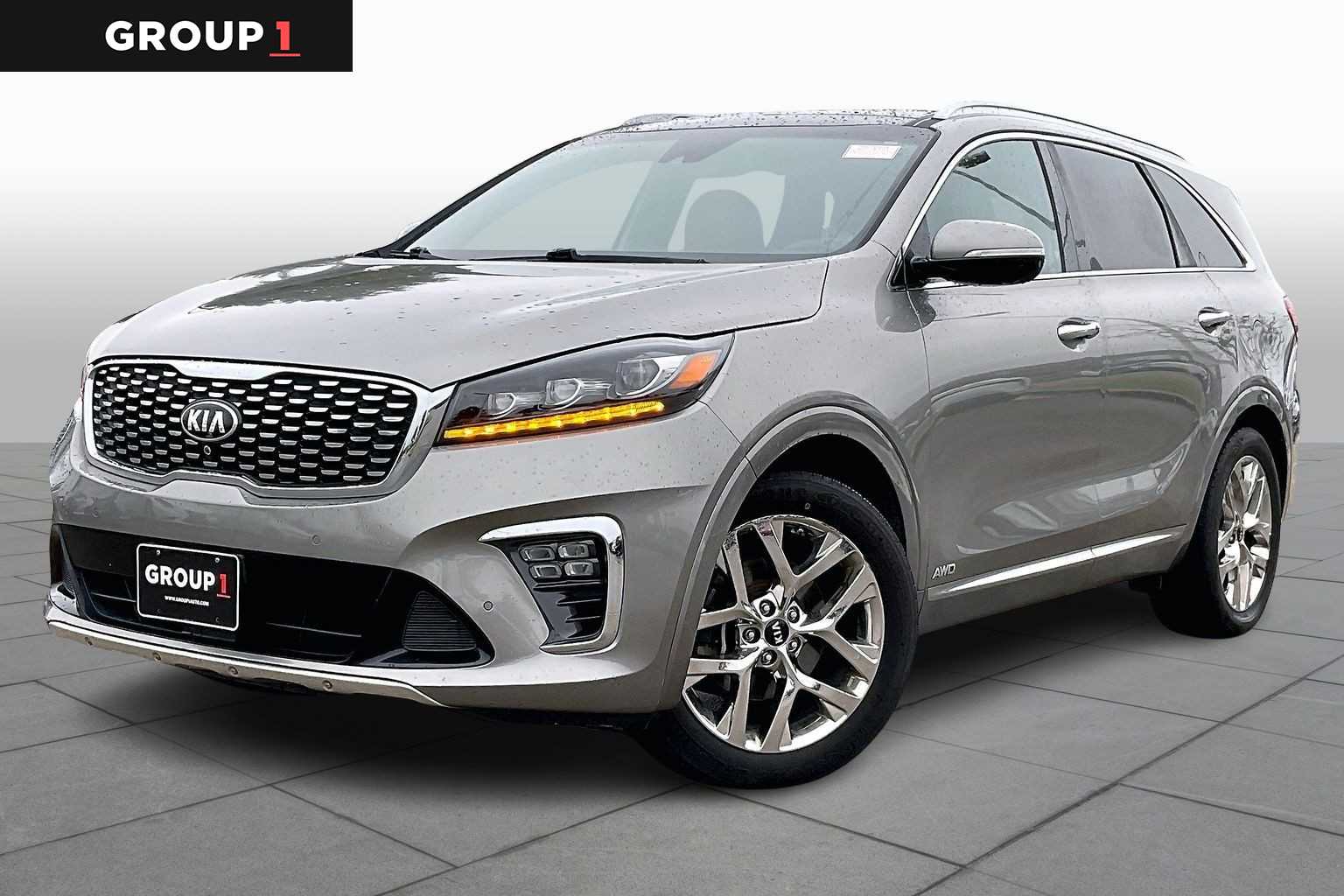 2019 Kia Sorento SX Limited V6 Titanium Silver at AutoNation USA Katy