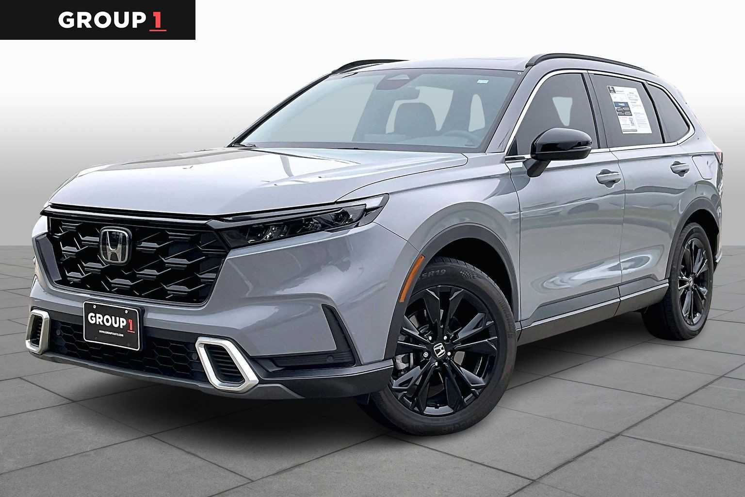 2024 Honda CR-V Hybrid Sport Touring Urban Gray Pearl at AutoNation USA Katy