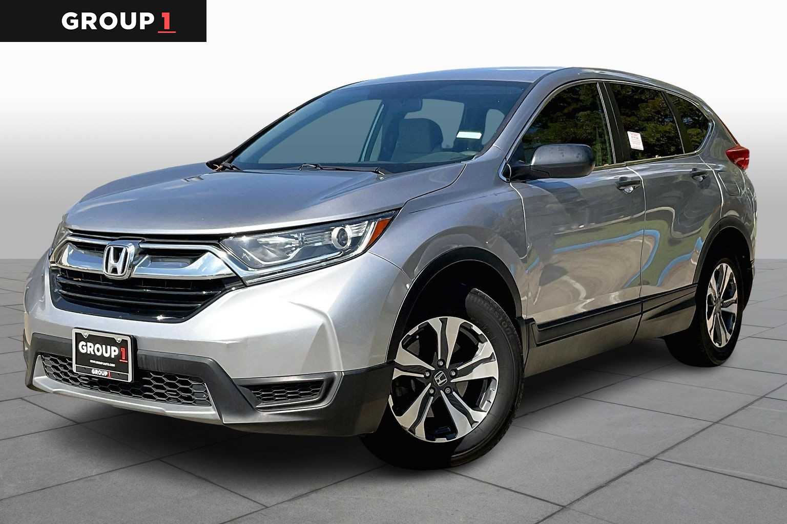2017 Honda CR-V LX Lunar Silver Metallic at AutoNation USA Katy