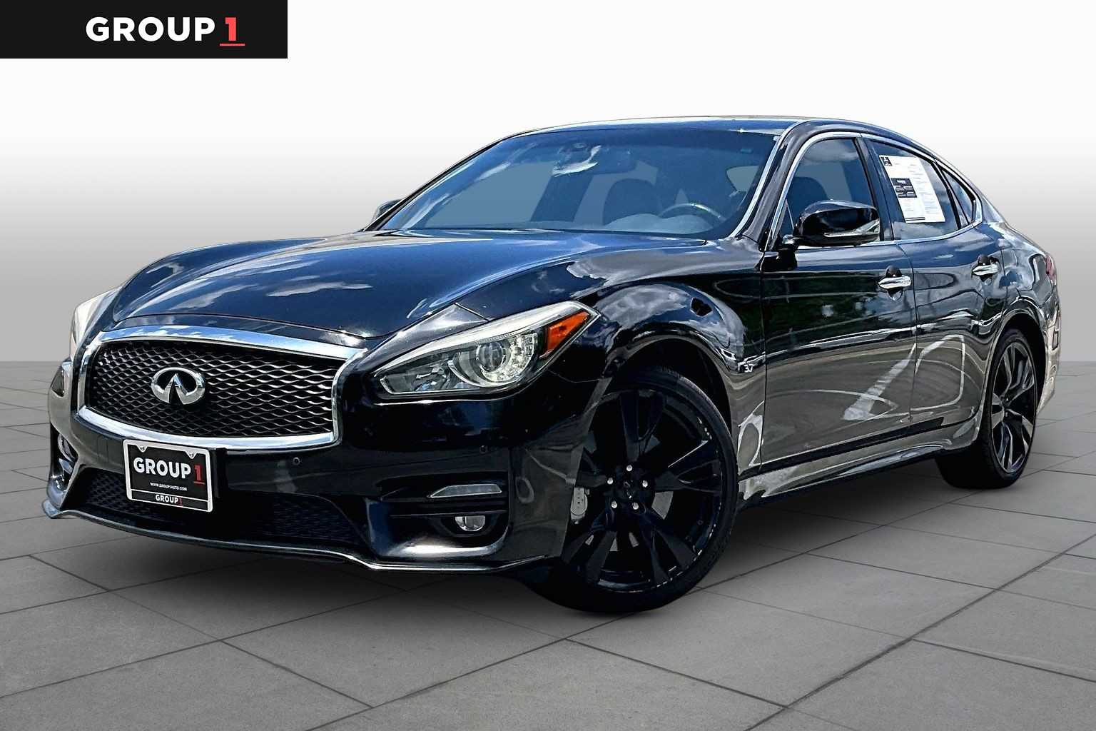 2015 INFINITI Q70  Black Obsidian at Texan GMC Buick