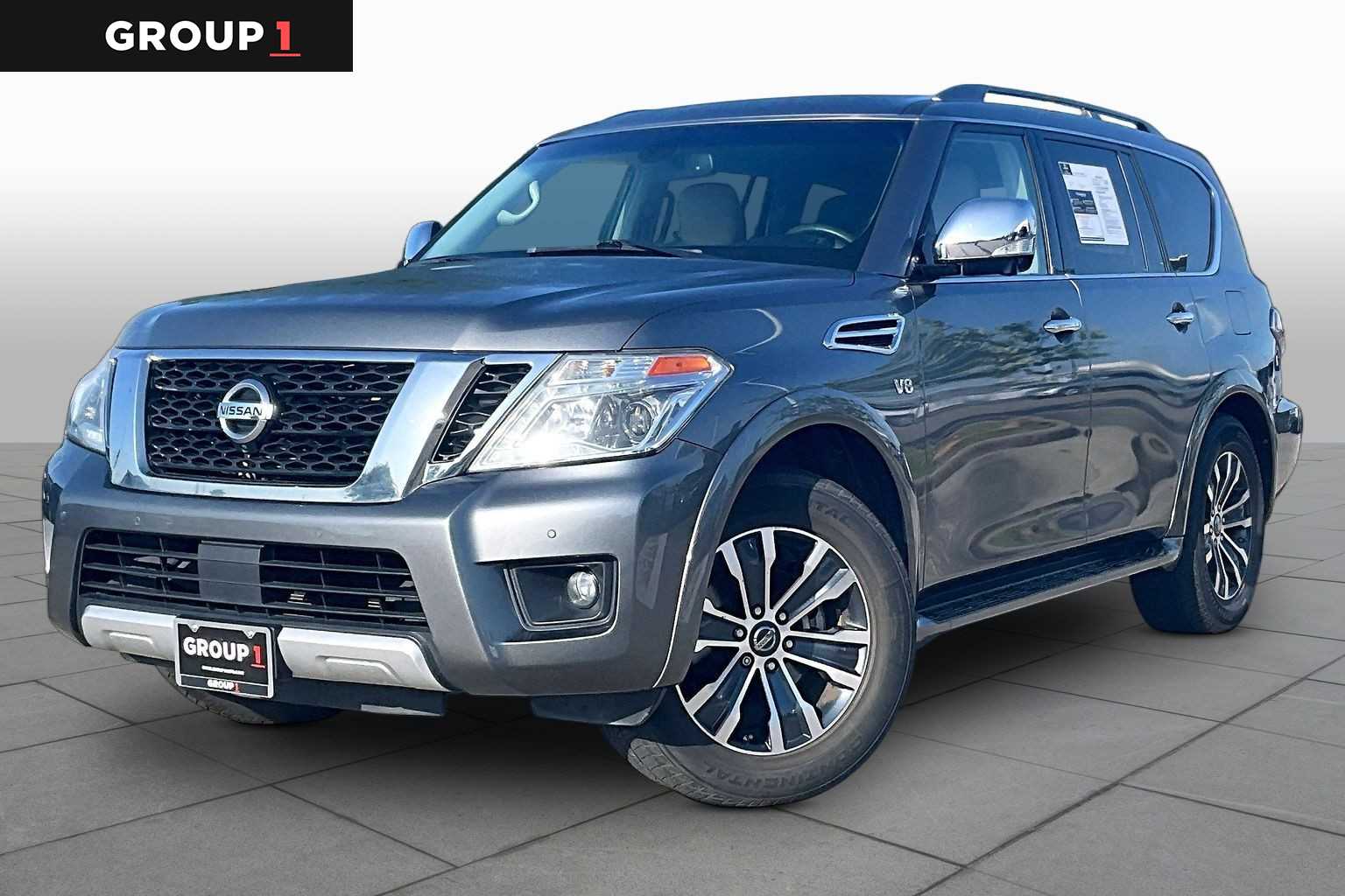 2017 Nissan Armada SL Gun Metallic at Honda of Clear Lake