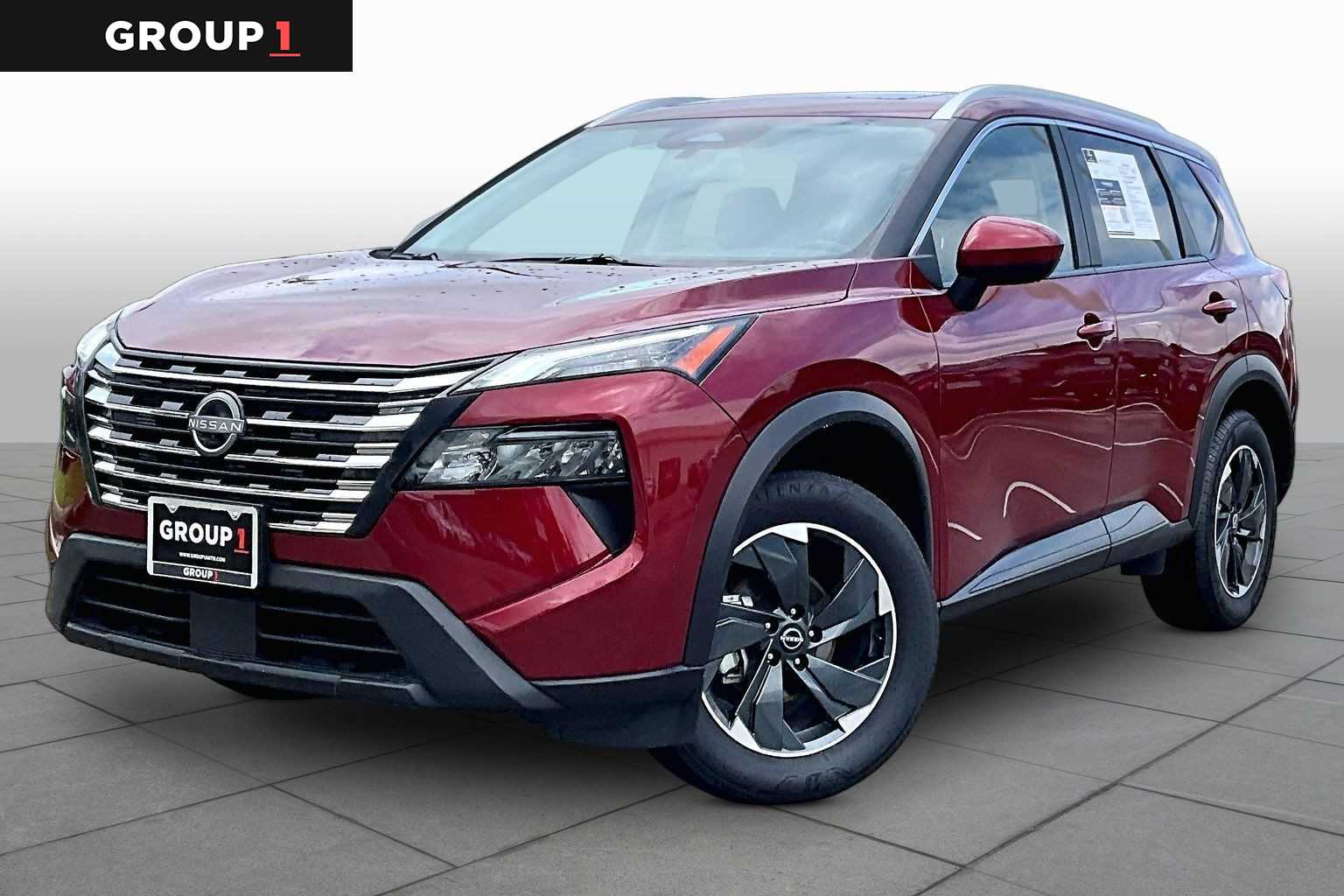 2025 Nissan Rogue SV Scarlet Ember Tintcoat at Sterling McCall Nissan