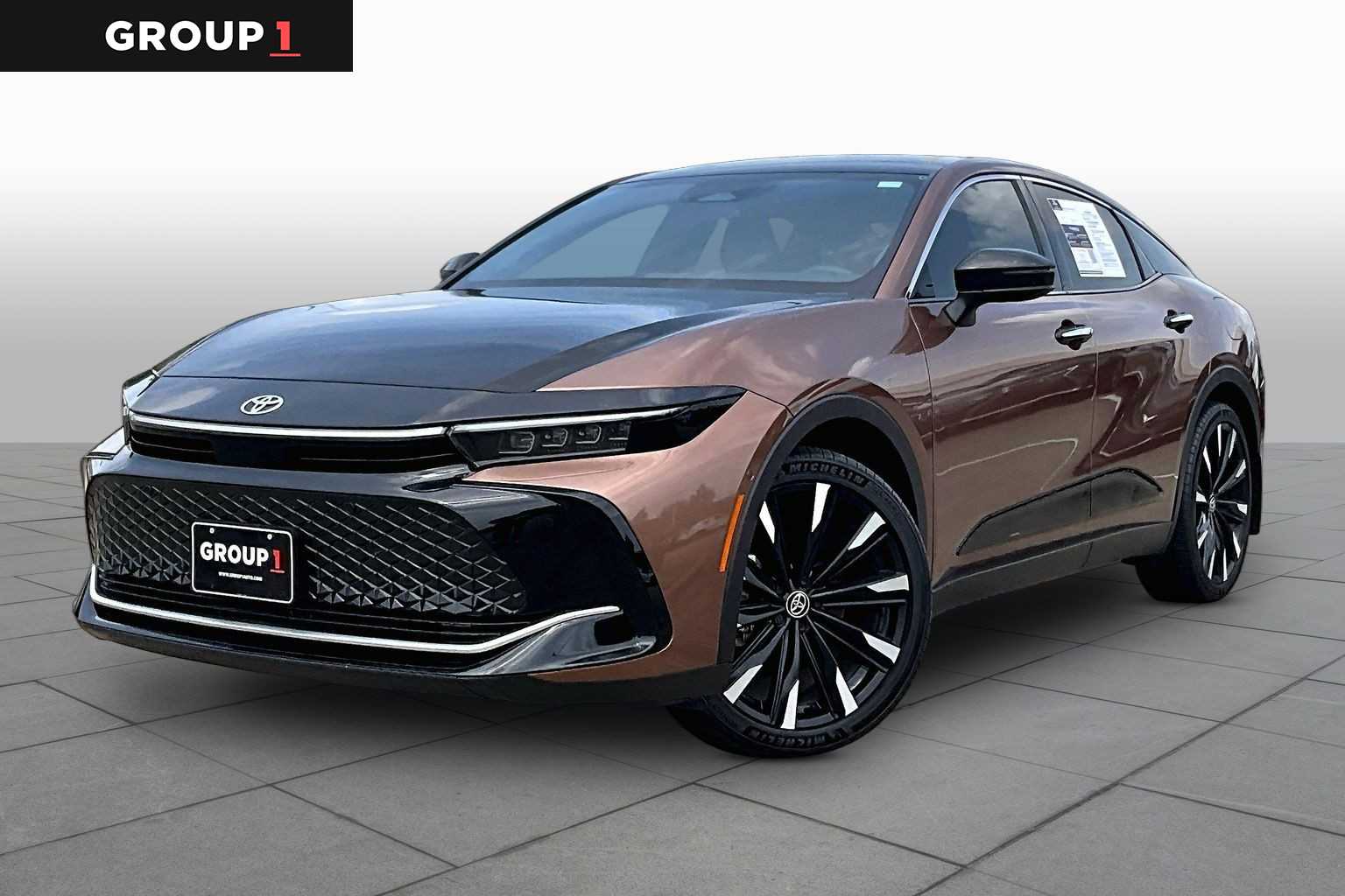 2024 Toyota Crown Platinum Bronze Age/Black at Tomball Chrysler Dodge Jeep Ram