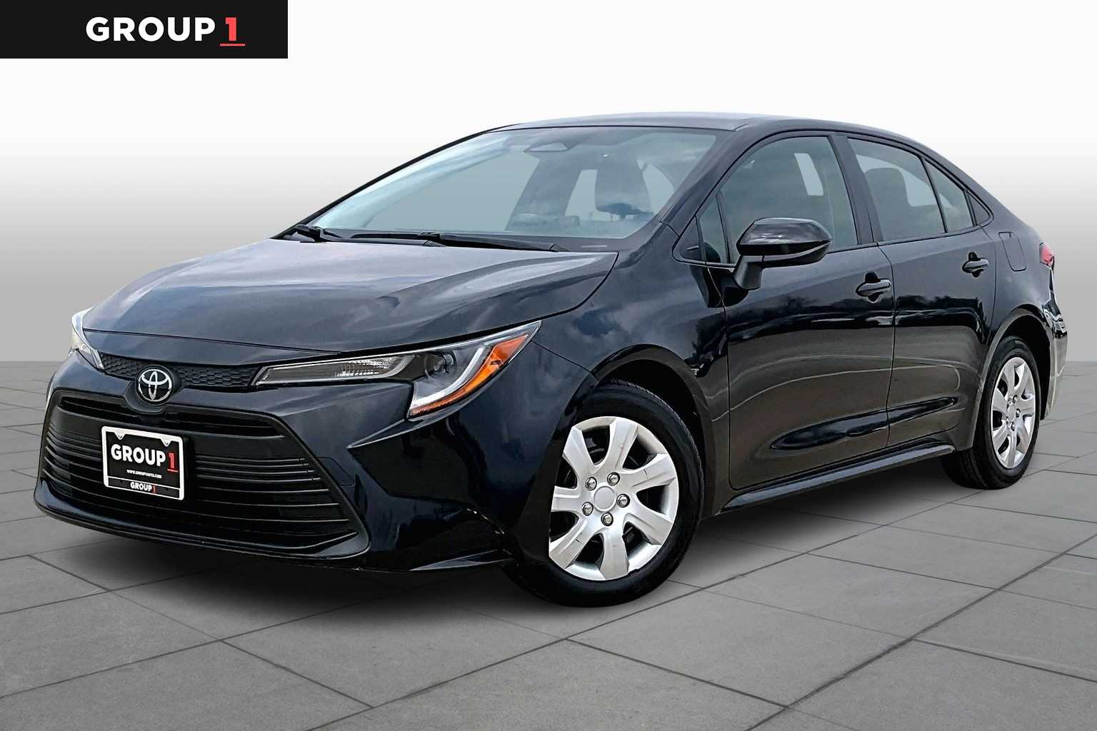 2023 Toyota Corolla LE Midnight Black Metallic at Westside Kia