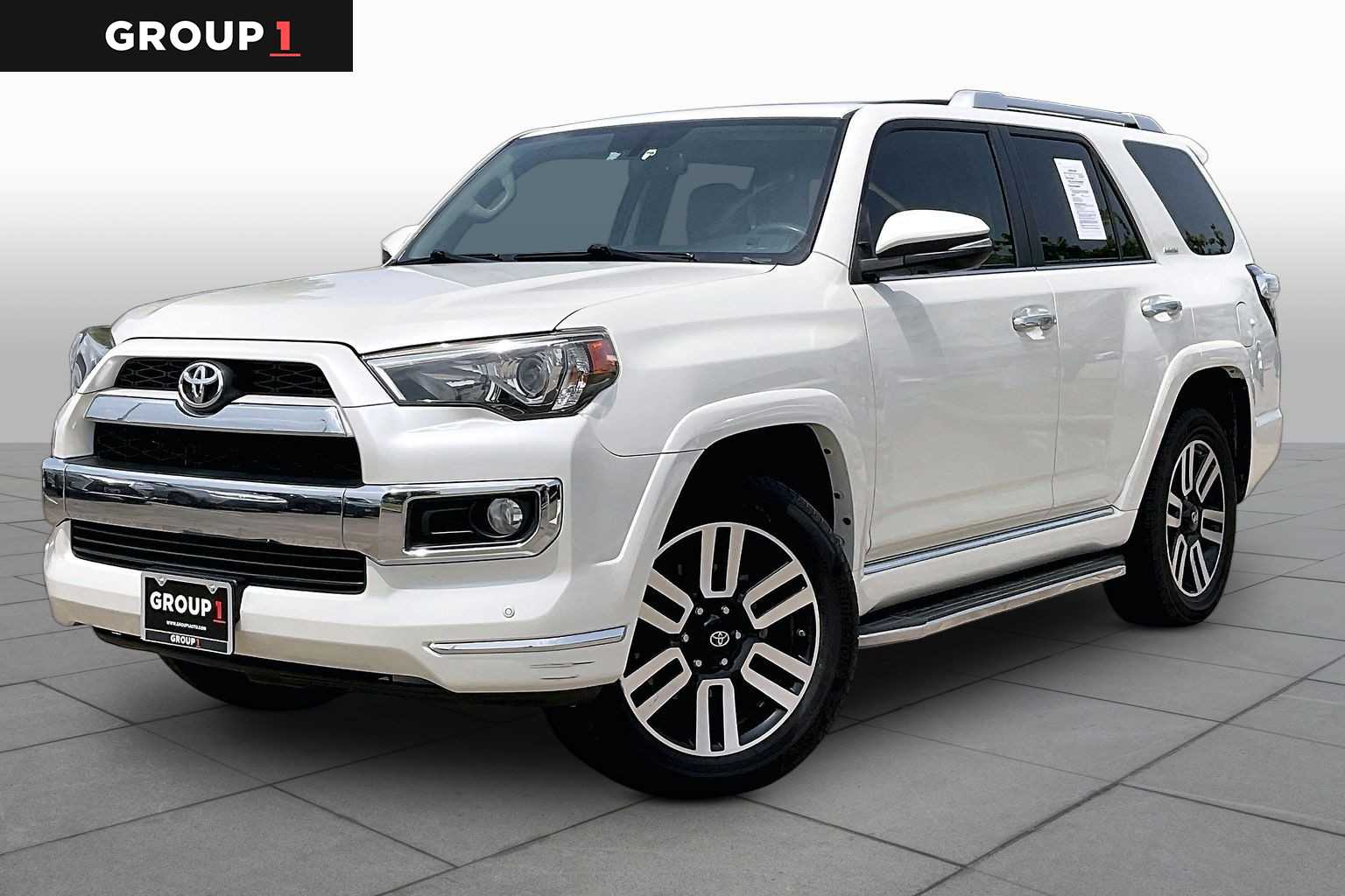 2016 Toyota 4Runner Limited Blizzard Pearl at Group 1 Toyota Southwest