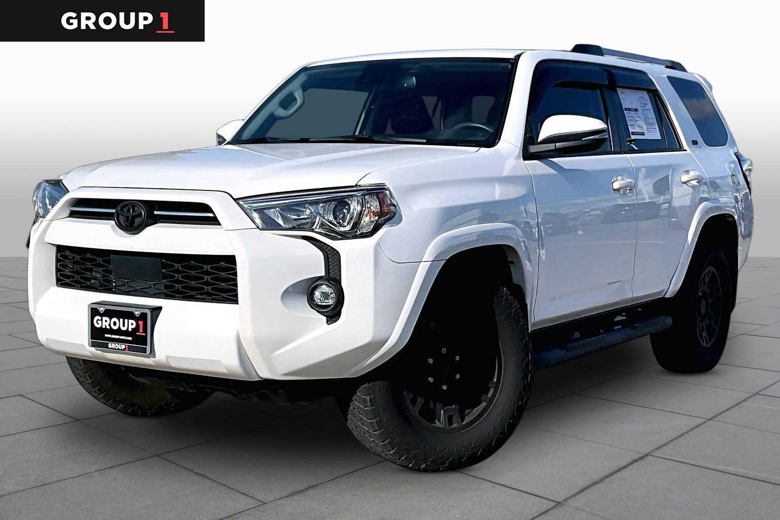 2022 Toyota 4Runner SR5 Premium White at Group 1 Toyota Southwest