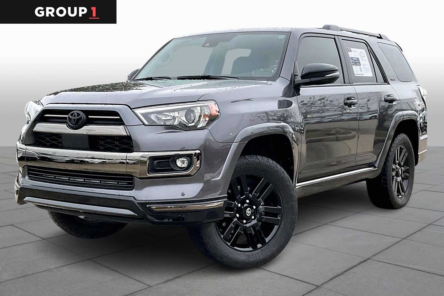 2021 Toyota 4Runner Nightshade Magnetic Gray Metallic at AutoNation Toyota Gulf Fwy