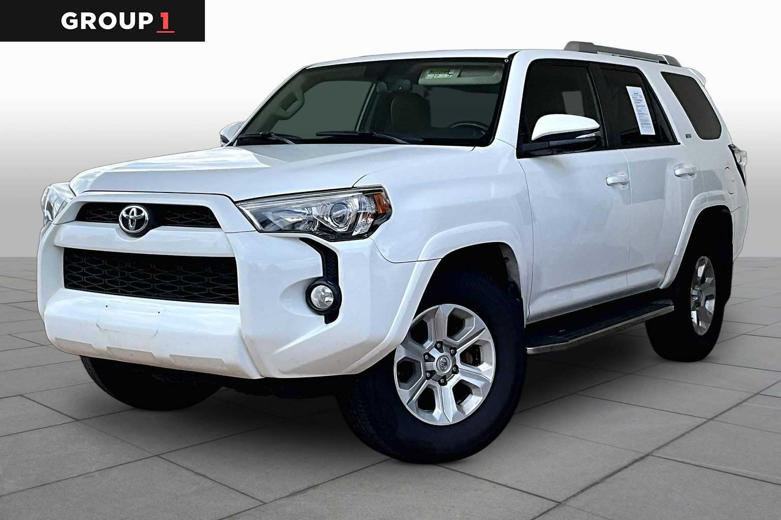 2015 Toyota 4Runner SR5 Premium Super White at Lexus Southwest Houston