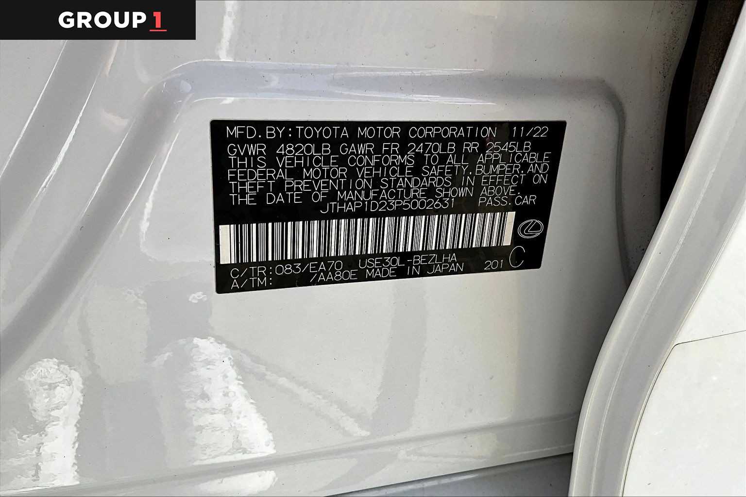 2023 Lexus IS F SPORT Performance Premium  Ultra White at Lexus of Clear Lake