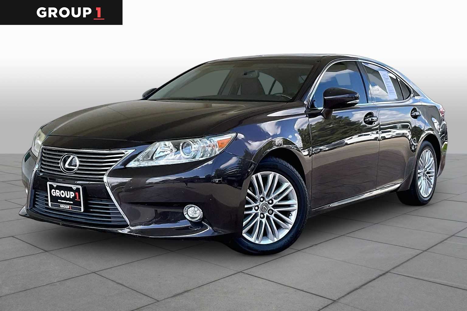 2014 Lexus ES 350  Fire Agate Pearl at Mac Haik Ford