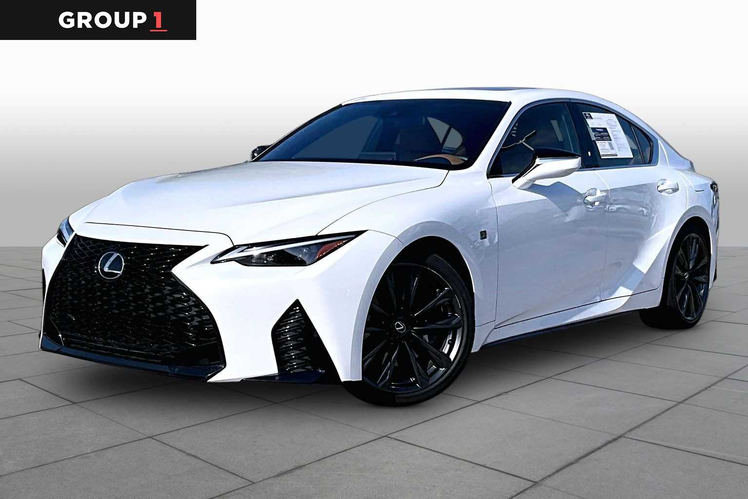 2025 Lexus IS 350 F SPORT Design  Ultra White at Lexus Southwest Houston