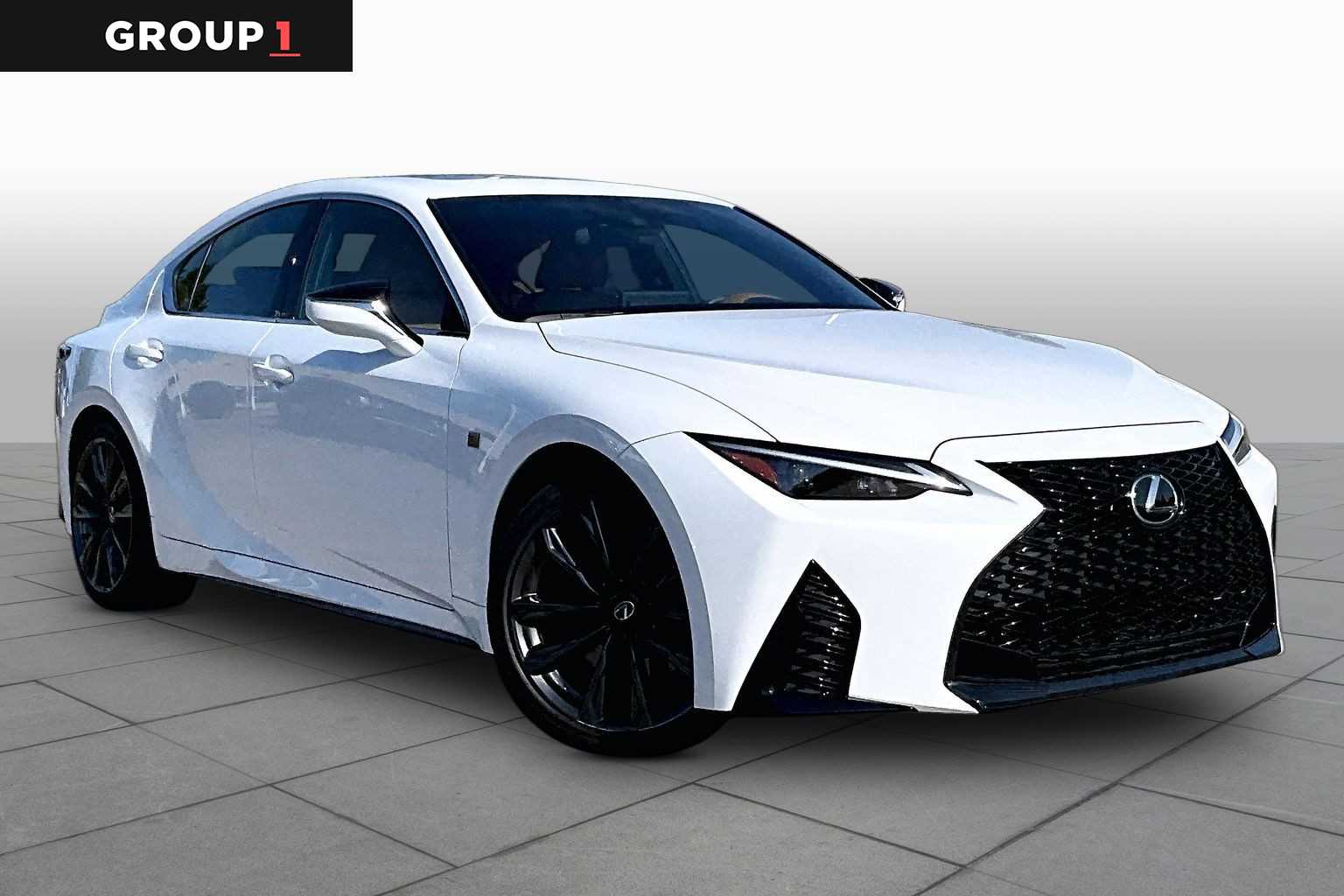 2025 Lexus IS 350 F SPORT Design  Ultra White at Lexus Southwest Houston