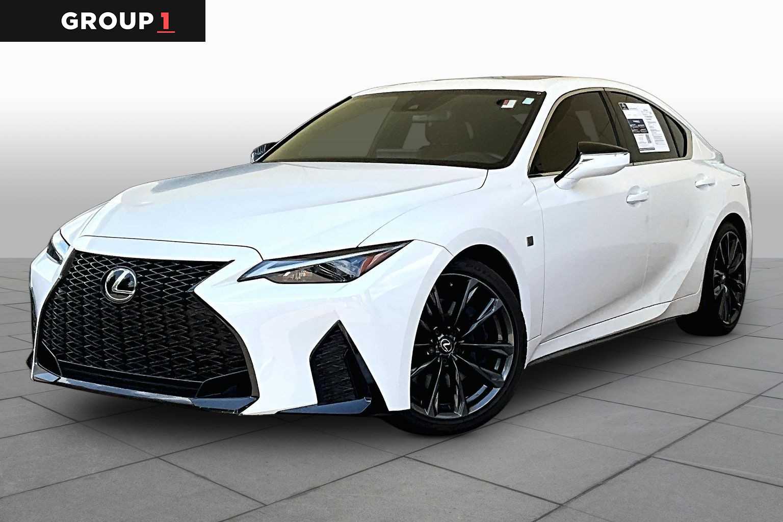 2025 Lexus IS 350 F SPORT Design  Ultra White at Lexus Southwest Houston