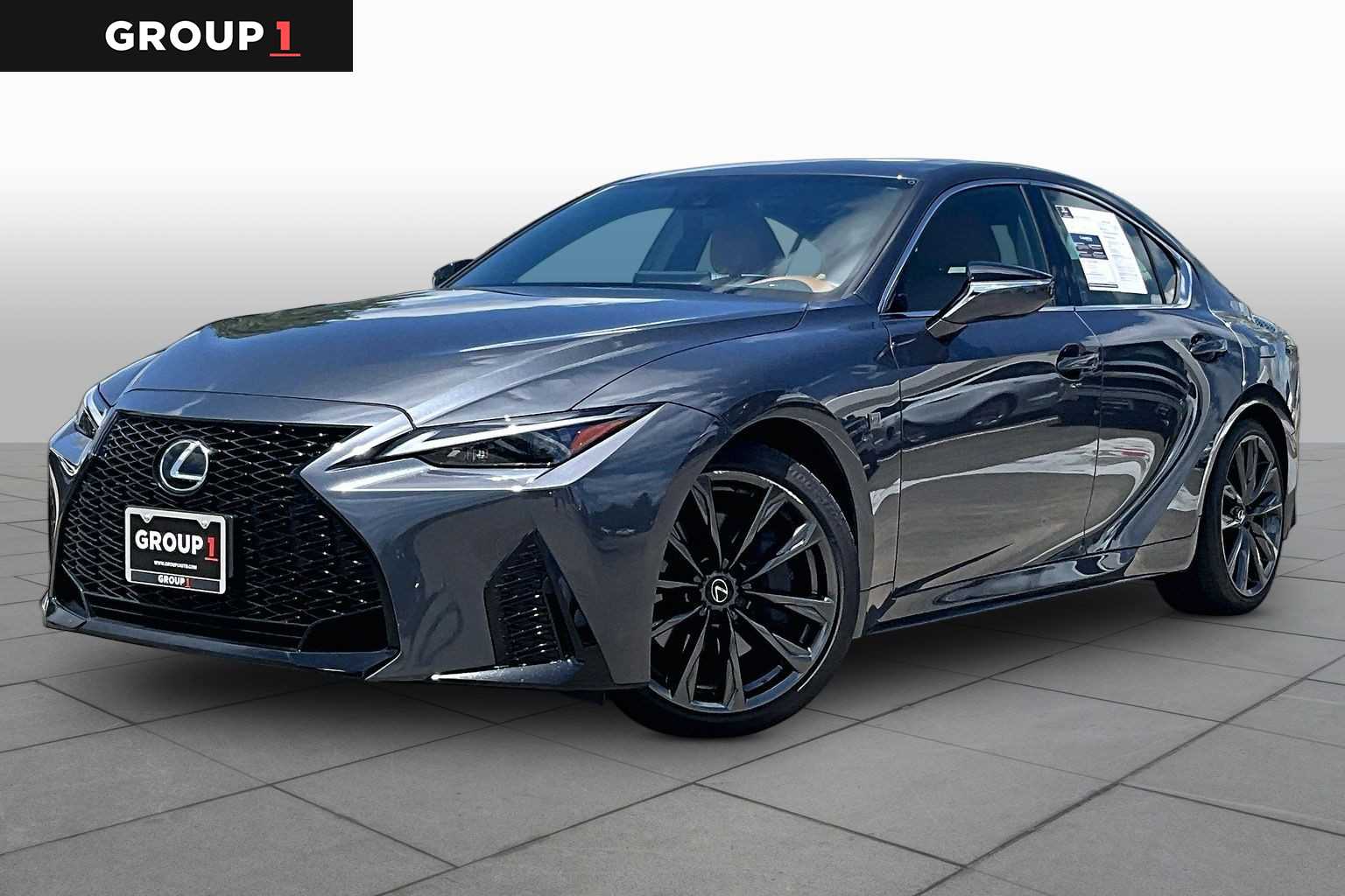 2025 Lexus IS 350 F SPORT Design  Cloudburst Gray at Lexus Southwest Houston