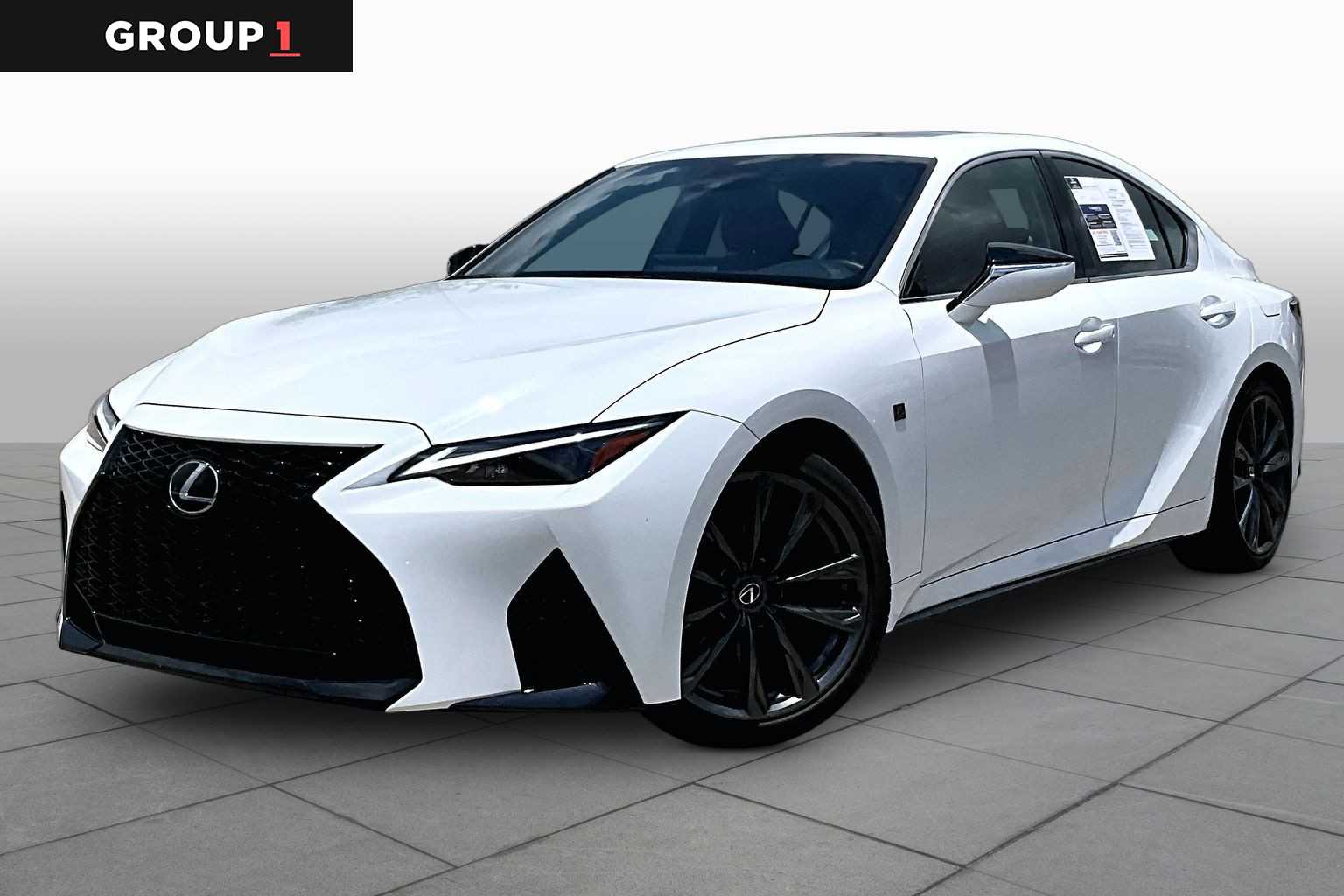 2025 Lexus IS 350 F SPORT Design  Ultra White at Lexus of Clear Lake