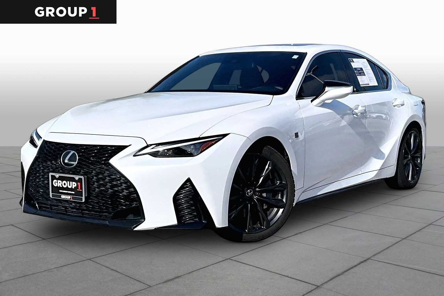 2024 Lexus IS 350 F SPORT Design  Ultra White at Lexus of Clear Lake