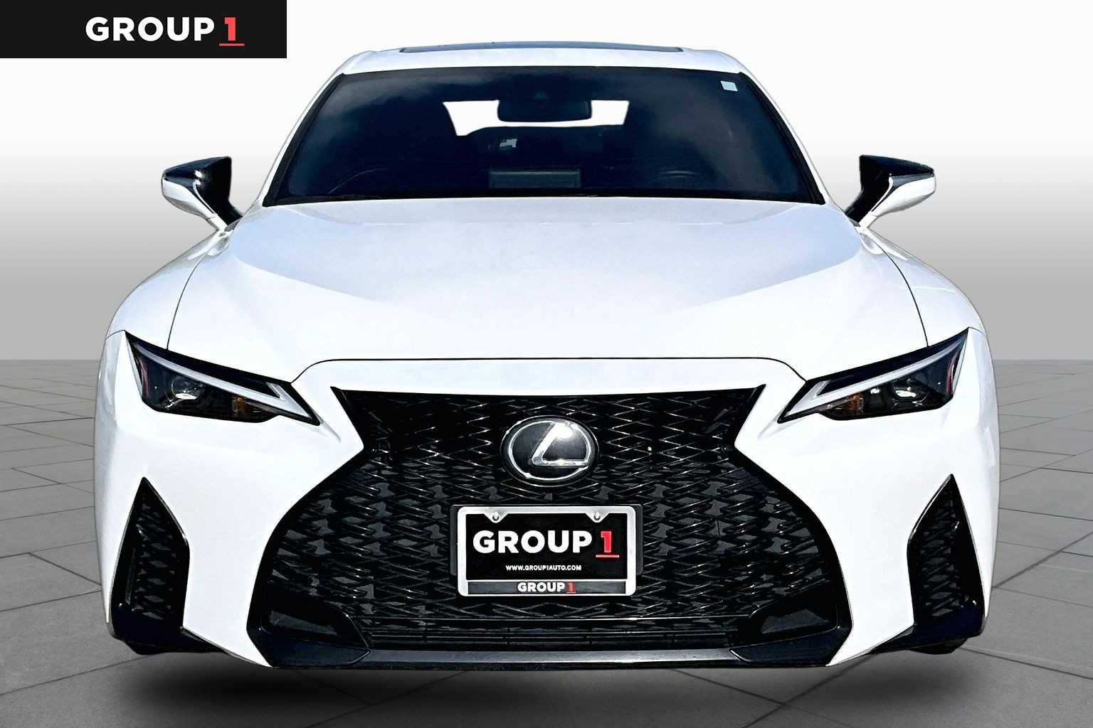 2024 Lexus IS 350 F SPORT Design  Ultra White at Lexus of Clear Lake