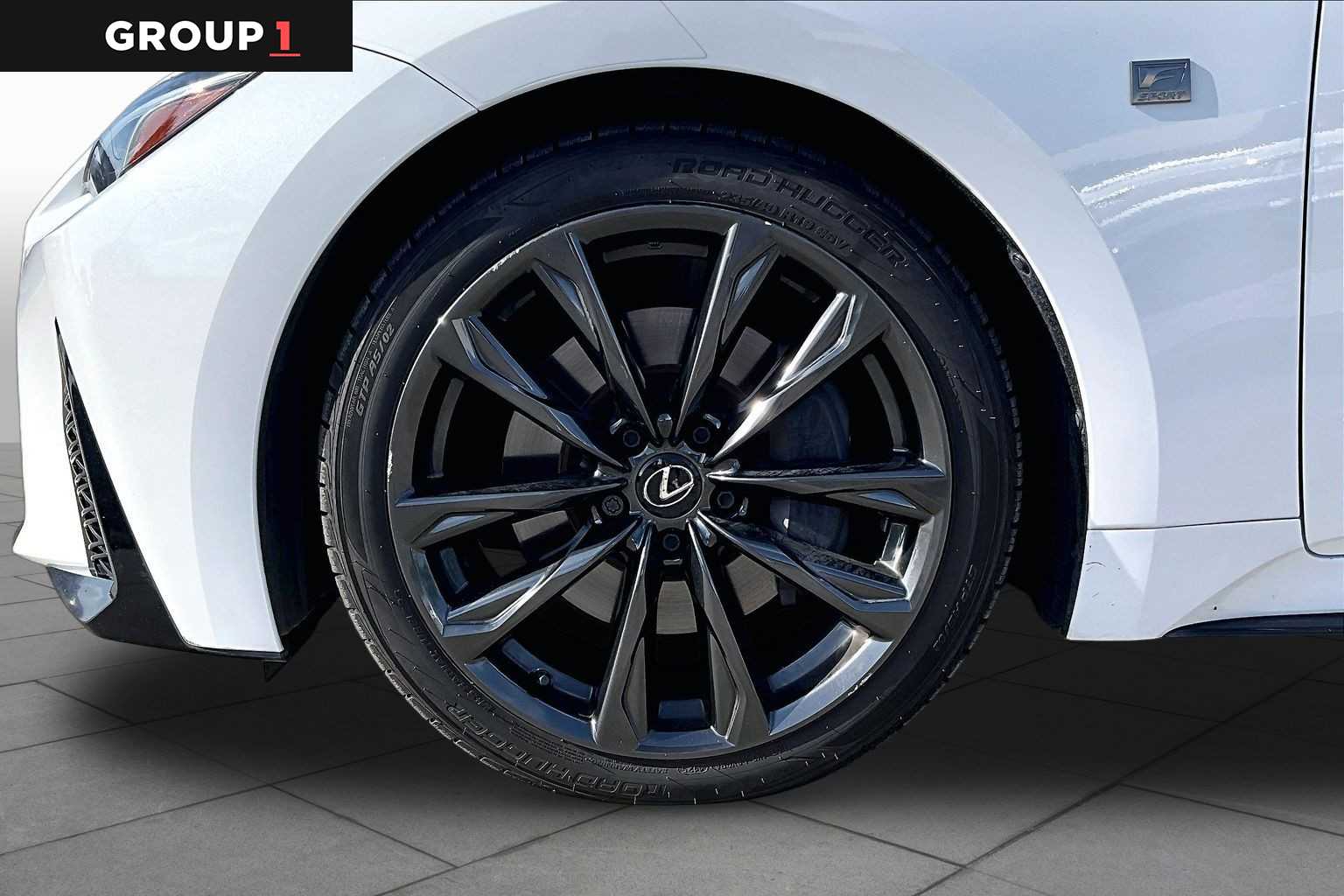 2024 Lexus IS 350 F SPORT Design  Ultra White at Lexus of Clear Lake