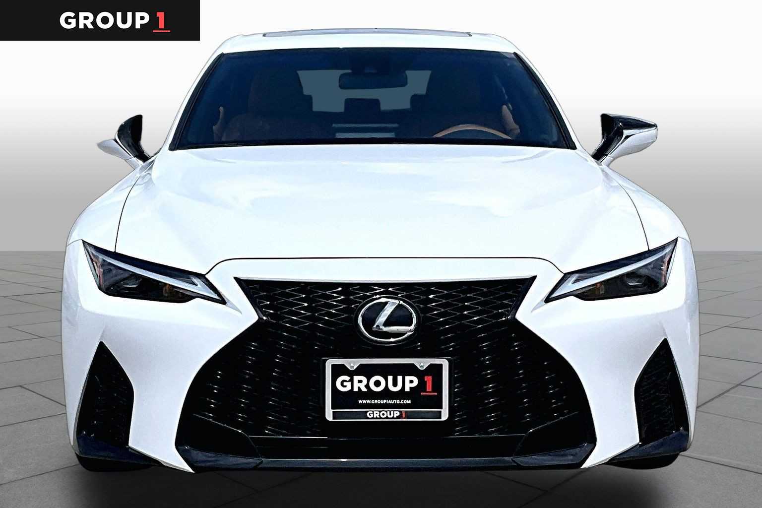 2025 Lexus IS 350 F SPORT Design  Ultra White at Lexus of Clear Lake