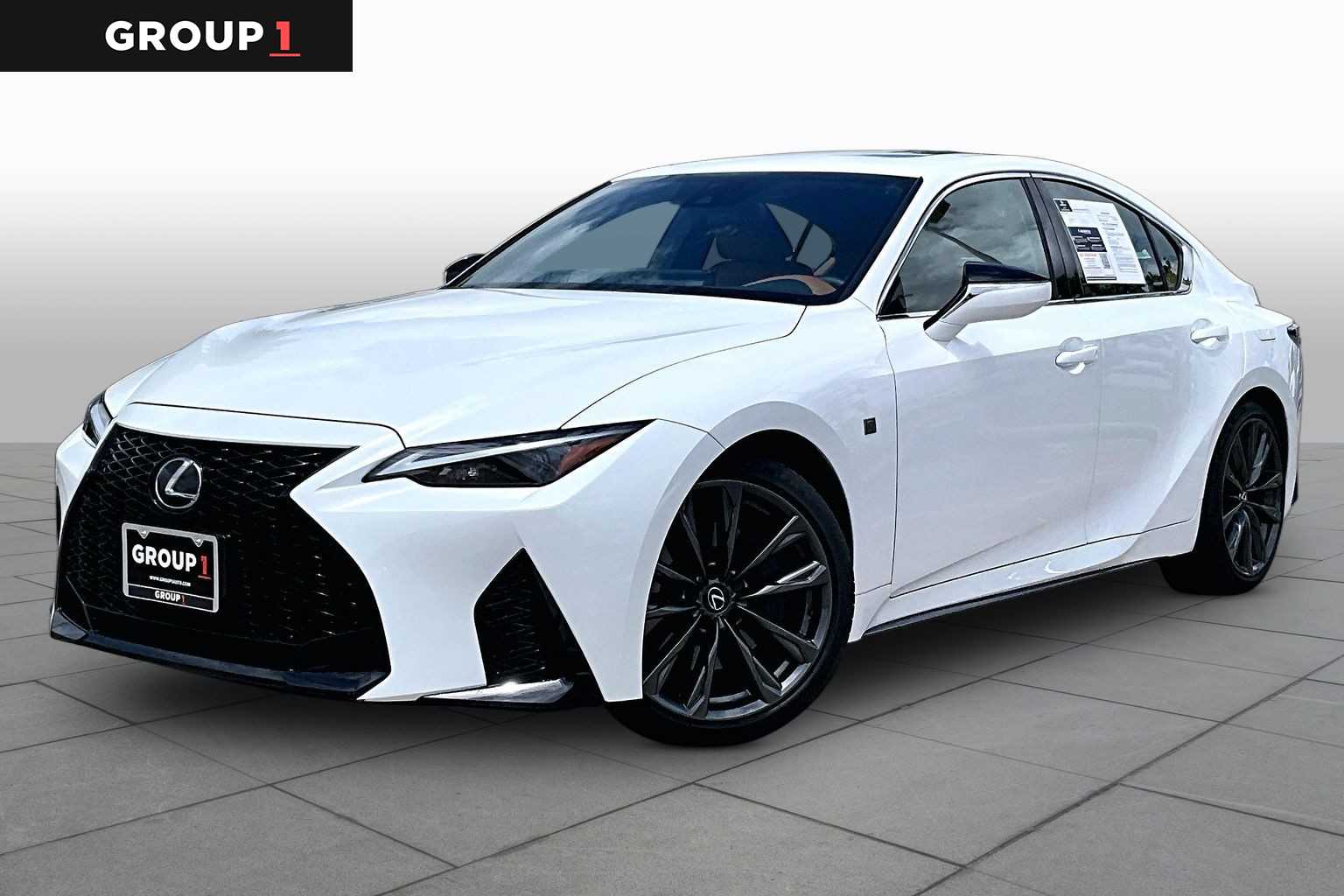 2025 Lexus IS 350 F SPORT Design  Ultra White at Lexus of Clear Lake