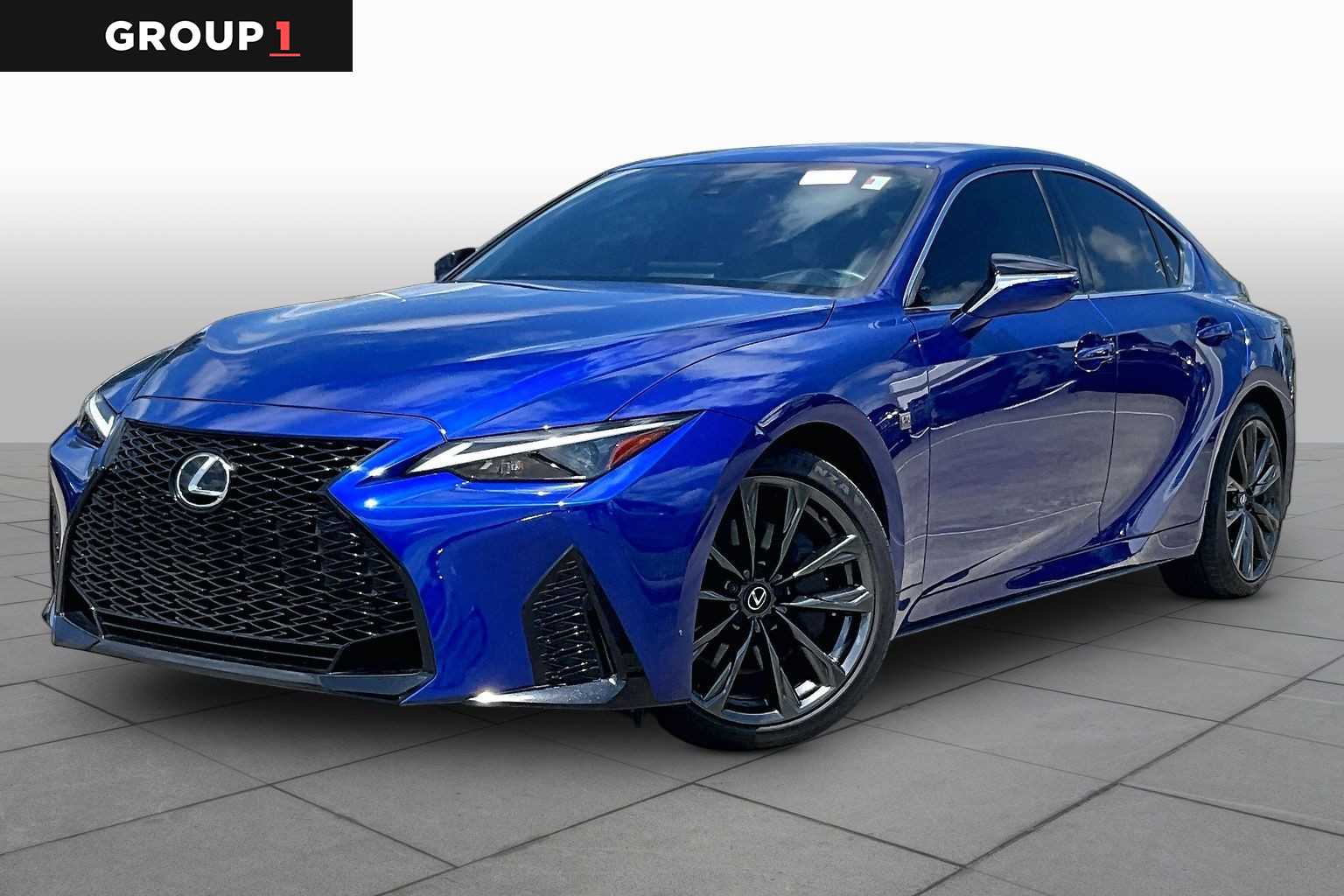 2025 Lexus IS 350 F SPORT Design  Ultrasonic Blue 2.0 at Lexus Southwest Houston