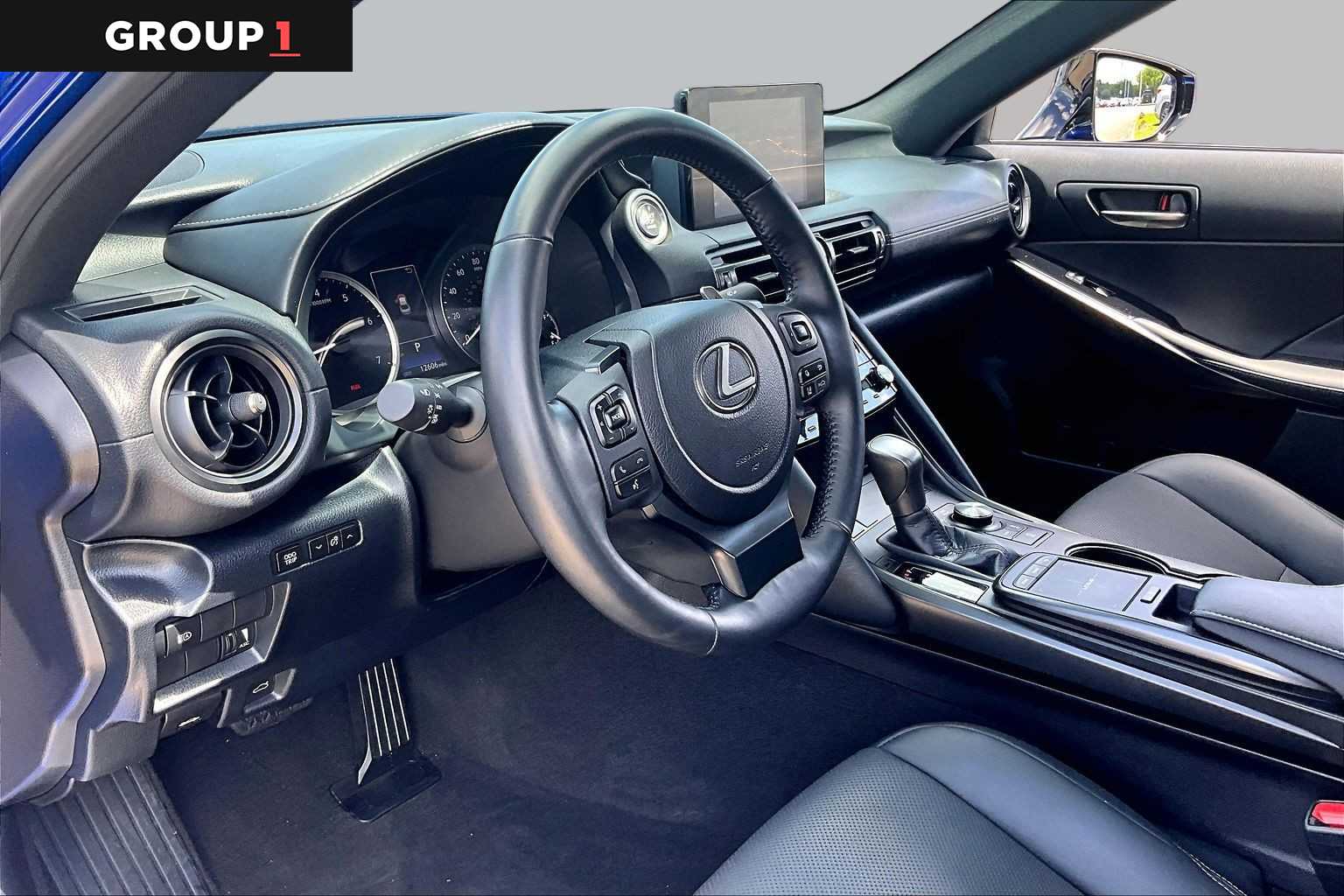 2025 Lexus IS 350 F SPORT Design  Ultrasonic Blue 2.0 at Lexus Southwest Houston