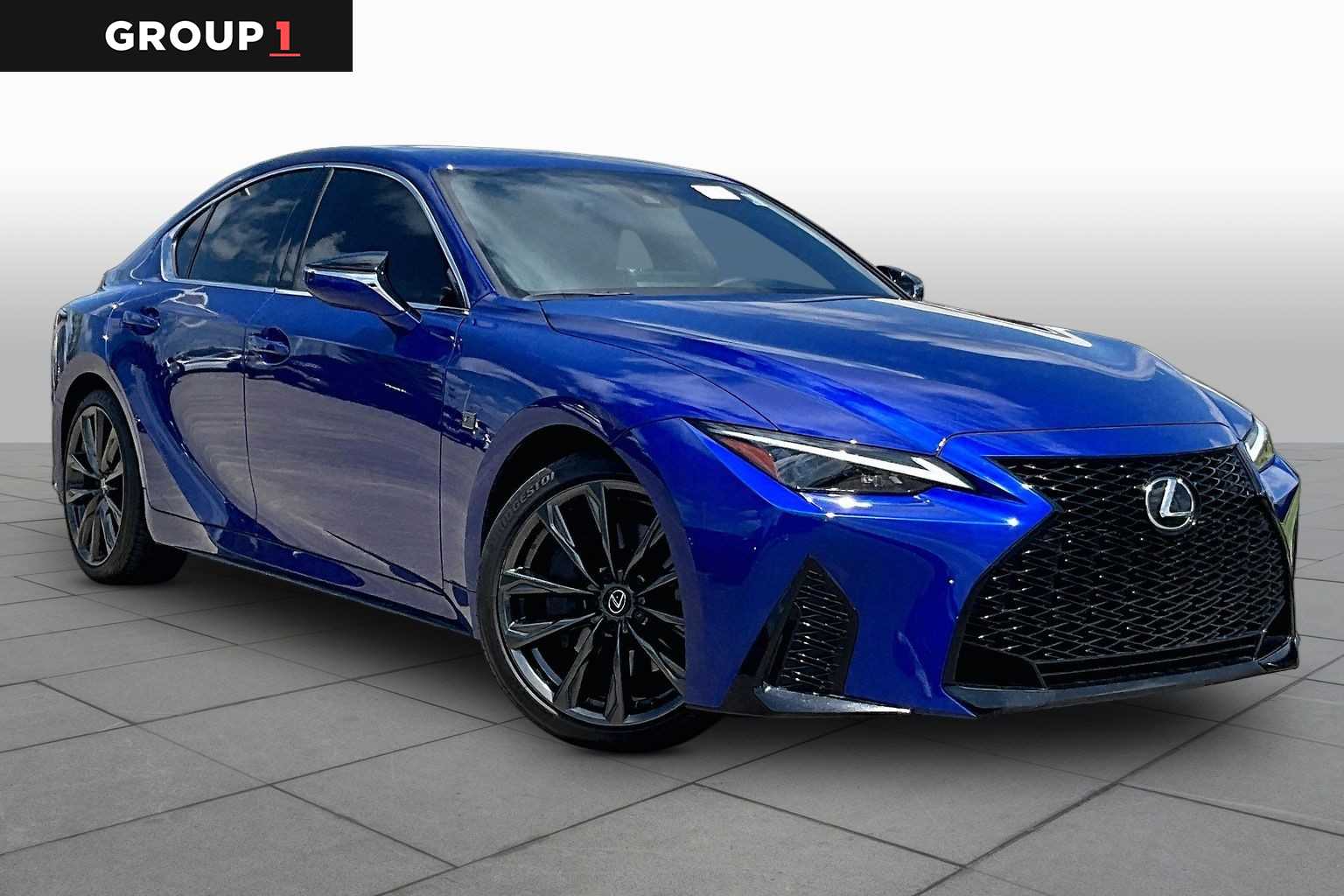 2025 Lexus IS 350 F SPORT Design  Ultrasonic Blue 2.0 at Lexus Southwest Houston