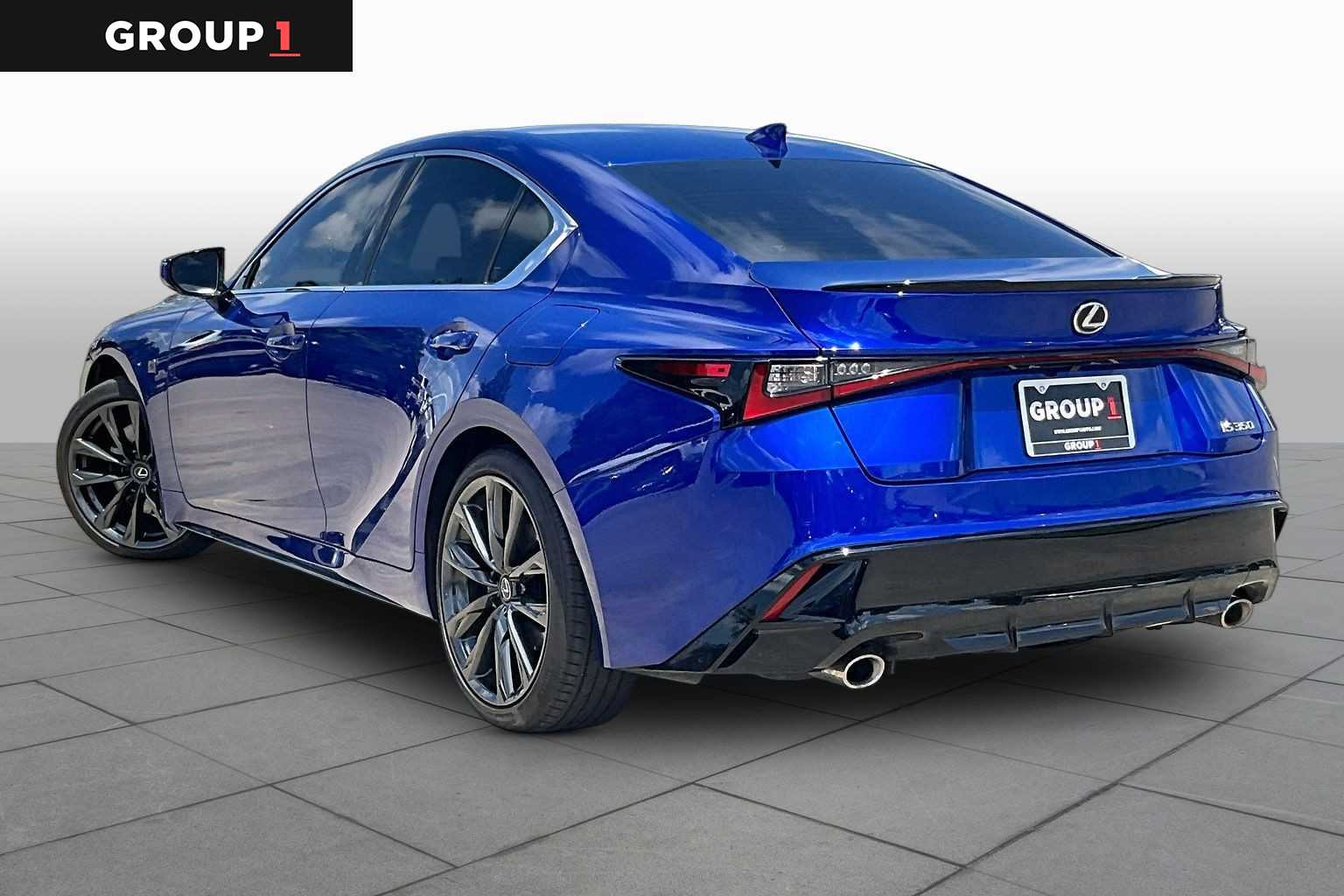 2025 Lexus IS 350 F SPORT Design  Ultrasonic Blue 2.0 at Lexus Southwest Houston