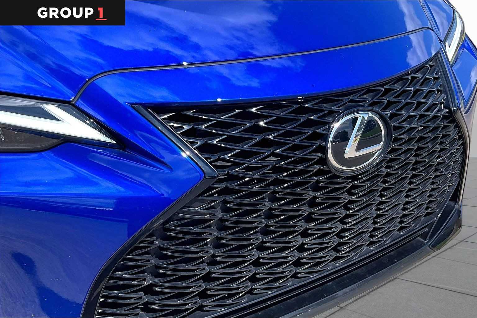 2025 Lexus IS 350 F SPORT Design  Ultrasonic Blue 2.0 at Lexus Southwest Houston