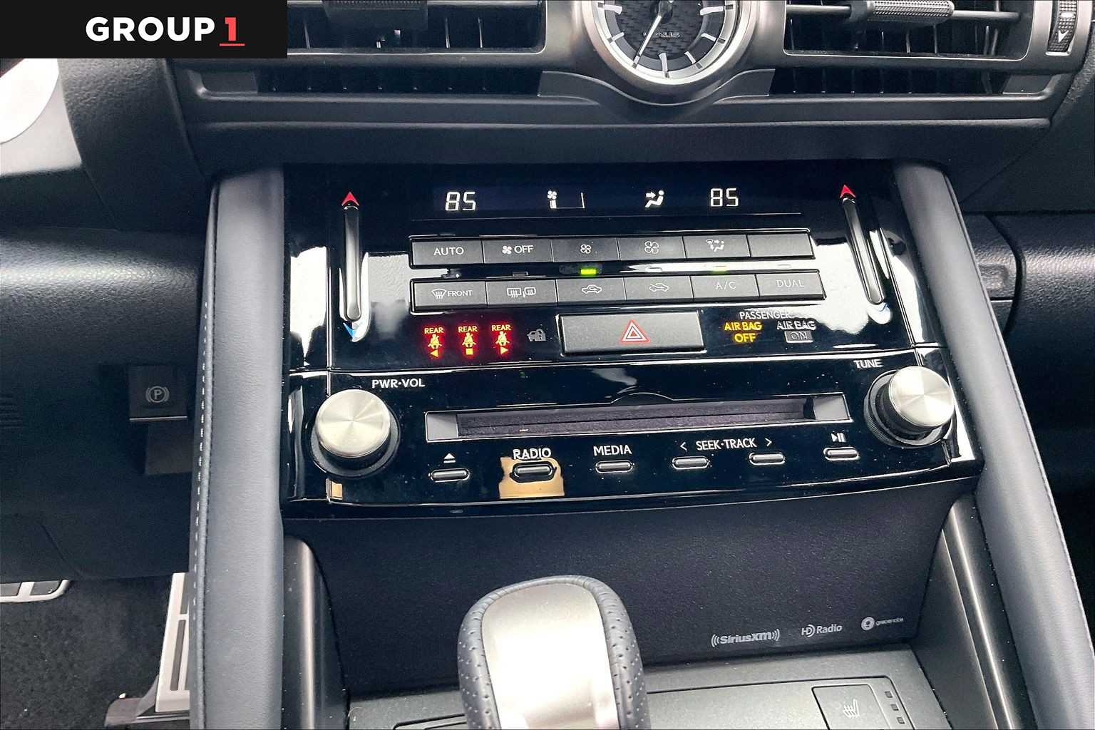 2023 Lexus IS F SPORT Design  BLACK(212)/GRAY(1L8) at Lexus Southwest Houston