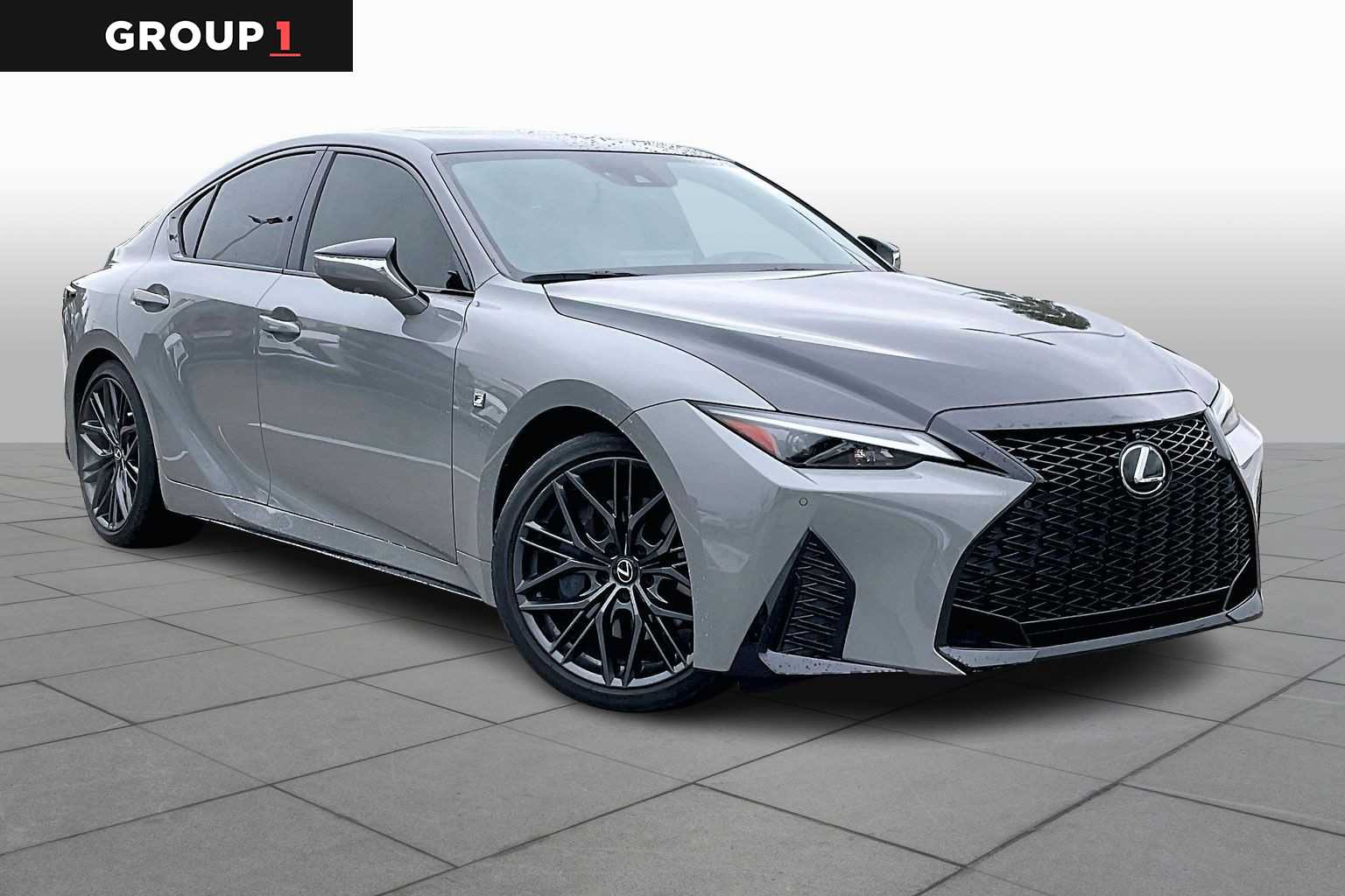 2023 Lexus IS F SPORT Design  BLACK(212)/GRAY(1L8) at Lexus Southwest Houston