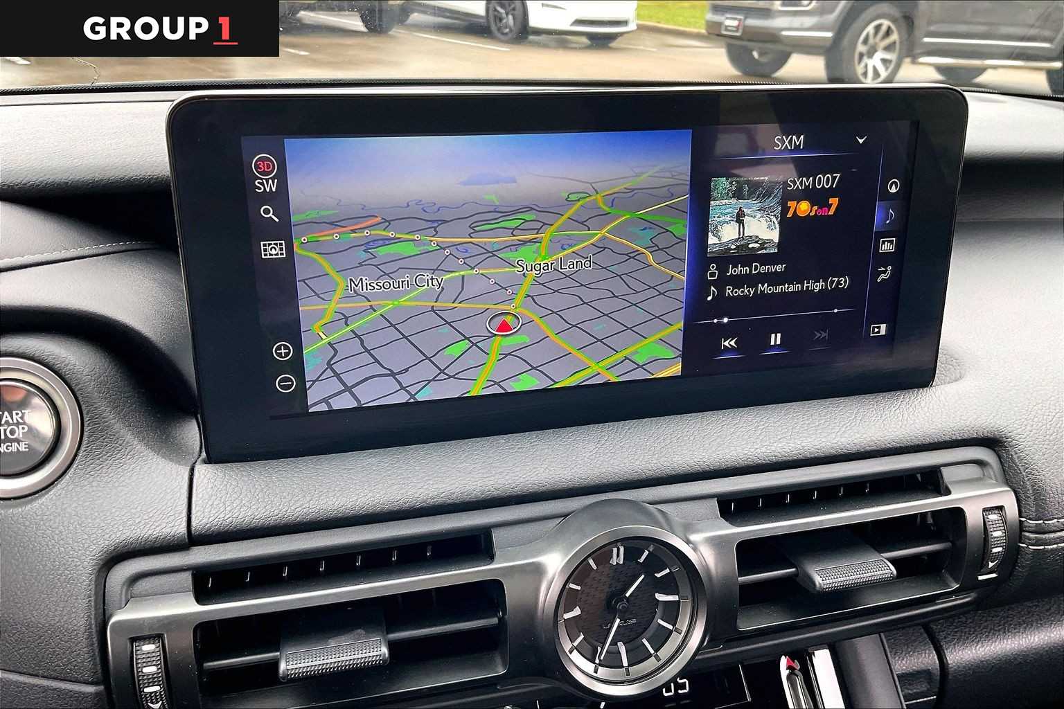 2023 Lexus IS F SPORT Design  BLACK(212)/GRAY(1L8) at Lexus Southwest Houston