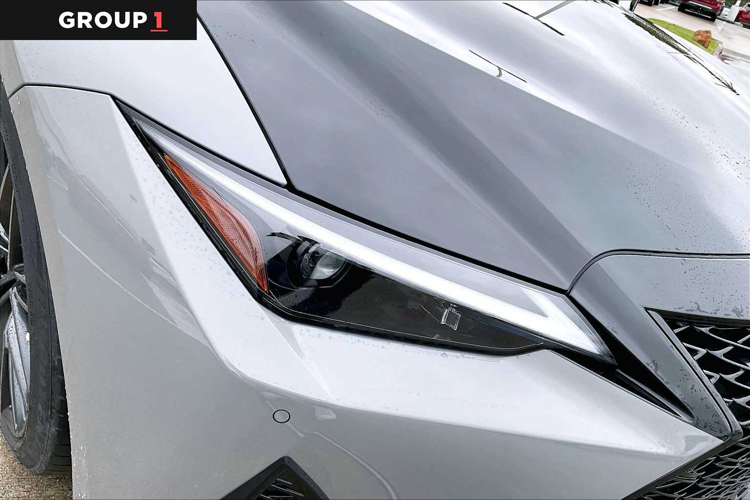 2023 Lexus IS F SPORT Design  BLACK(212)/GRAY(1L8) at Lexus Southwest Houston